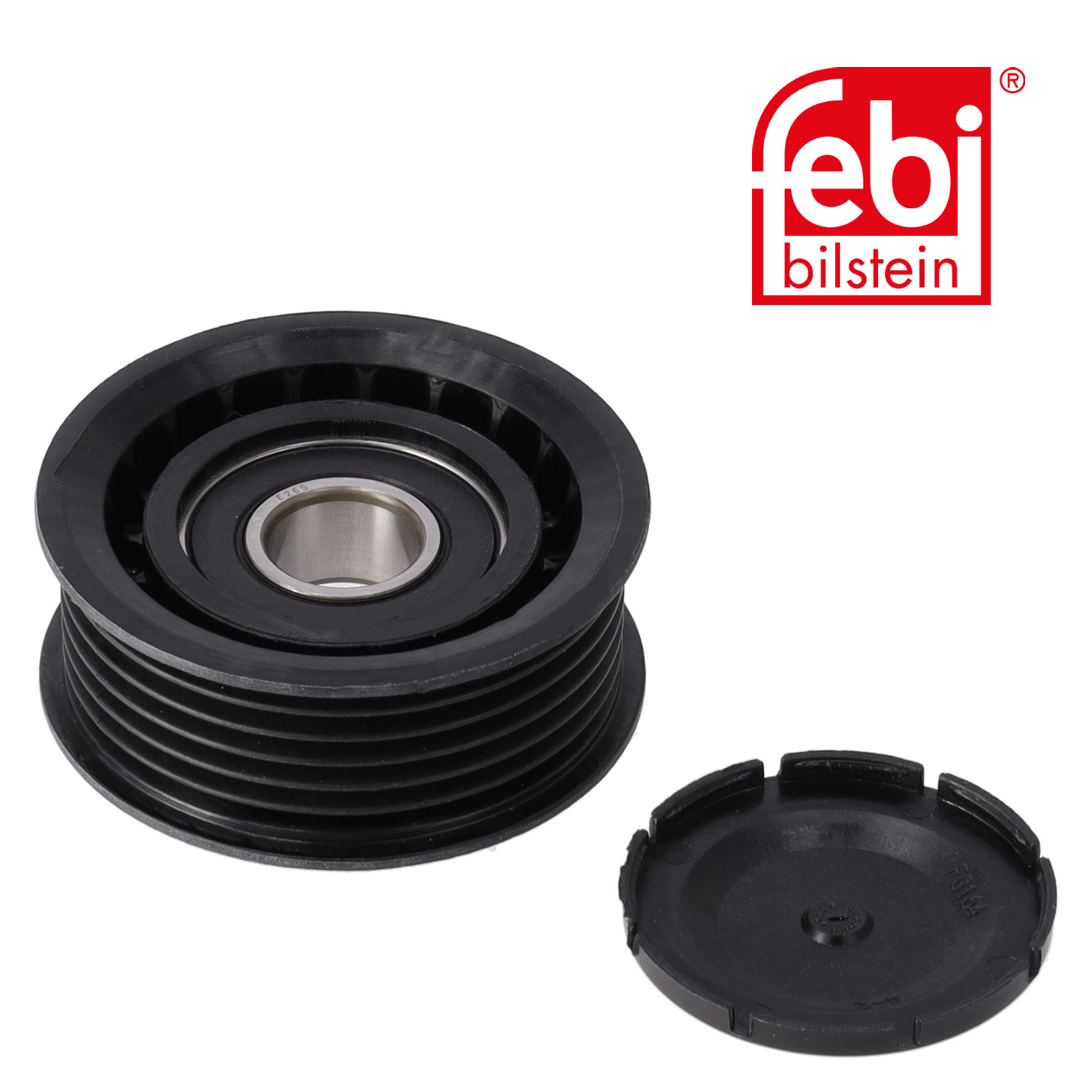 Febi V-Ribbed Belt Deflection/Guide Pulley Upper Right 11276