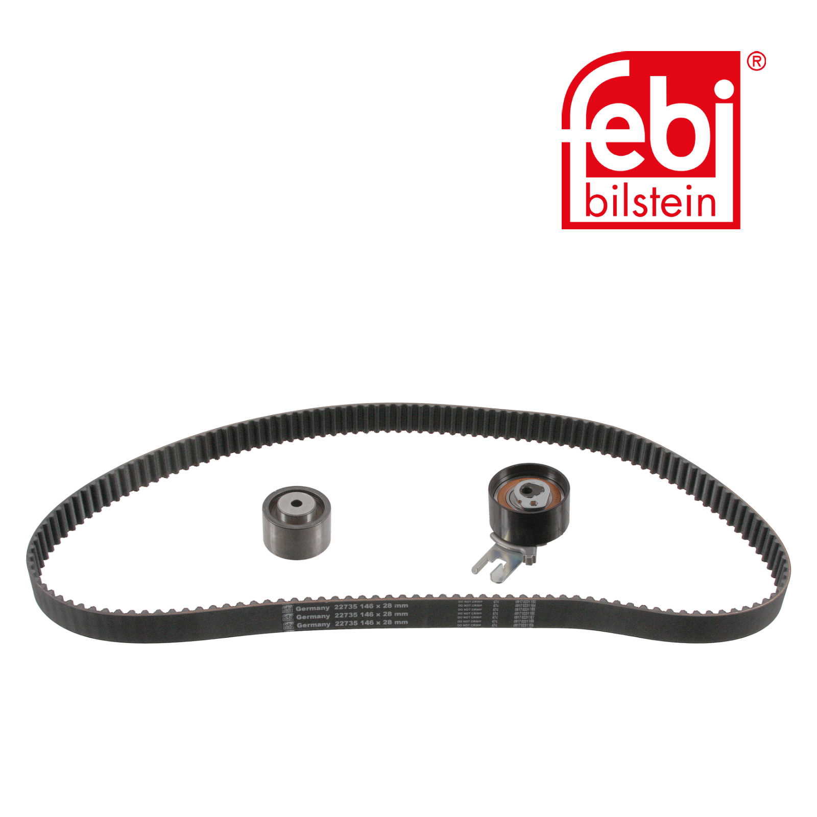 Febi Timing Belt Kit with Rollers 28545