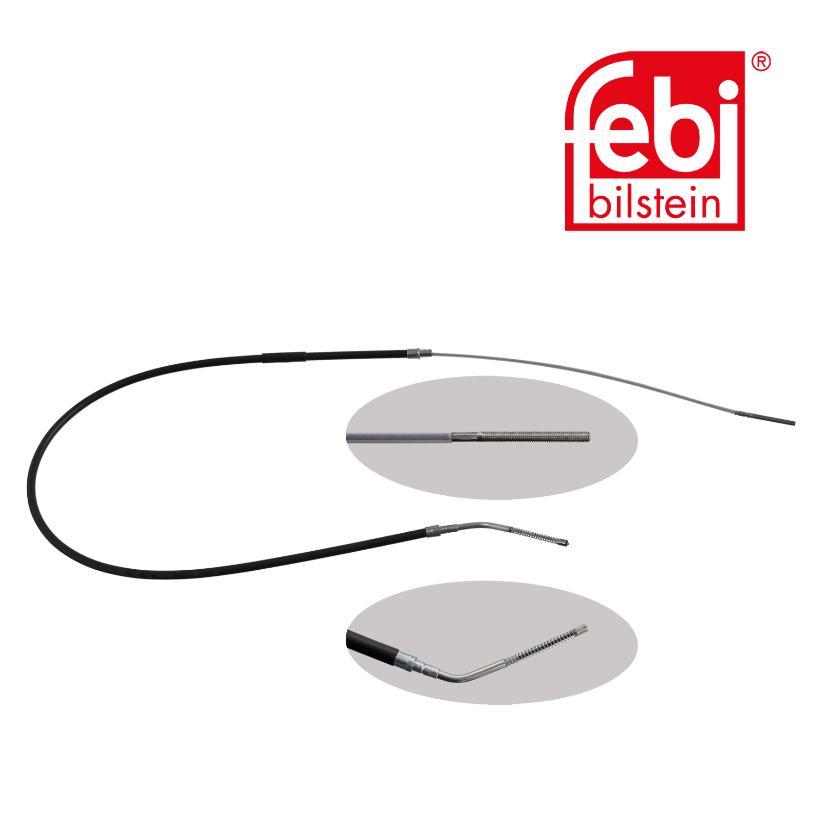 Febi Handbrake Cable Right Rear 01756
