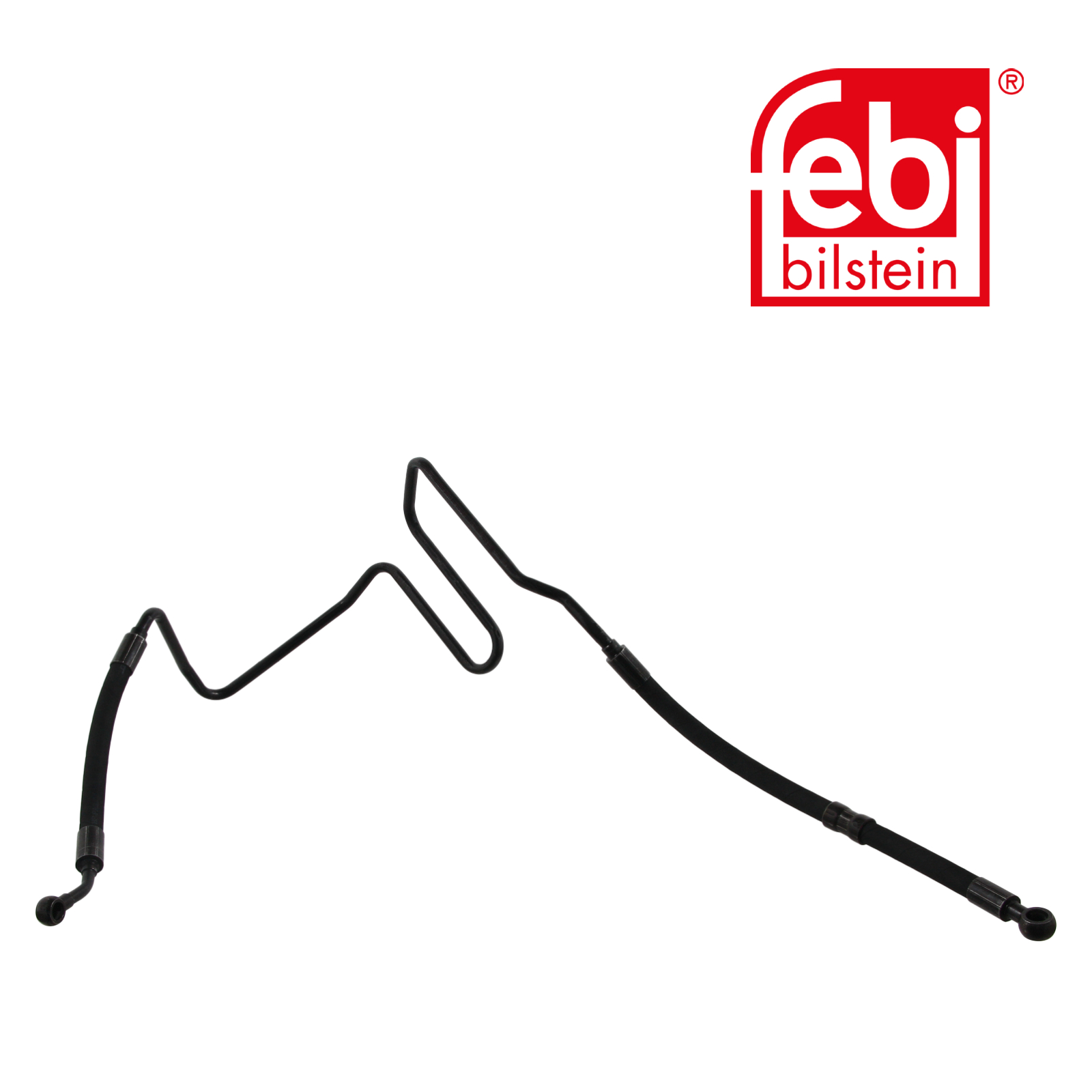 Febi Power Steering Hydraulic Hose Front 36868