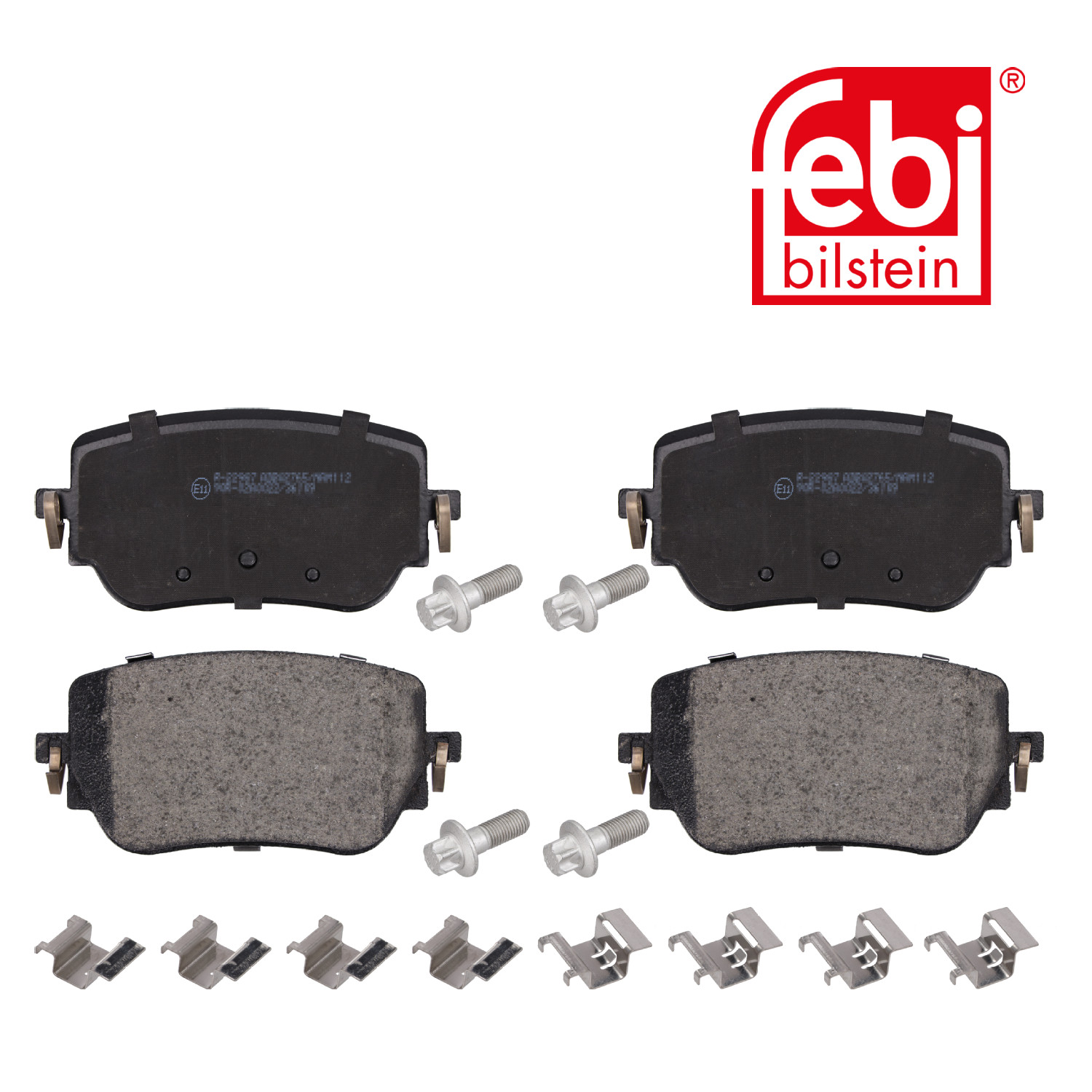 Febi Rear Brake Pad Set 177185