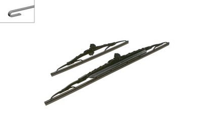 Bosch Twin Spoiler Wiper Blade Set 575mm + 360mm — 578S fits Chevrolet Spark