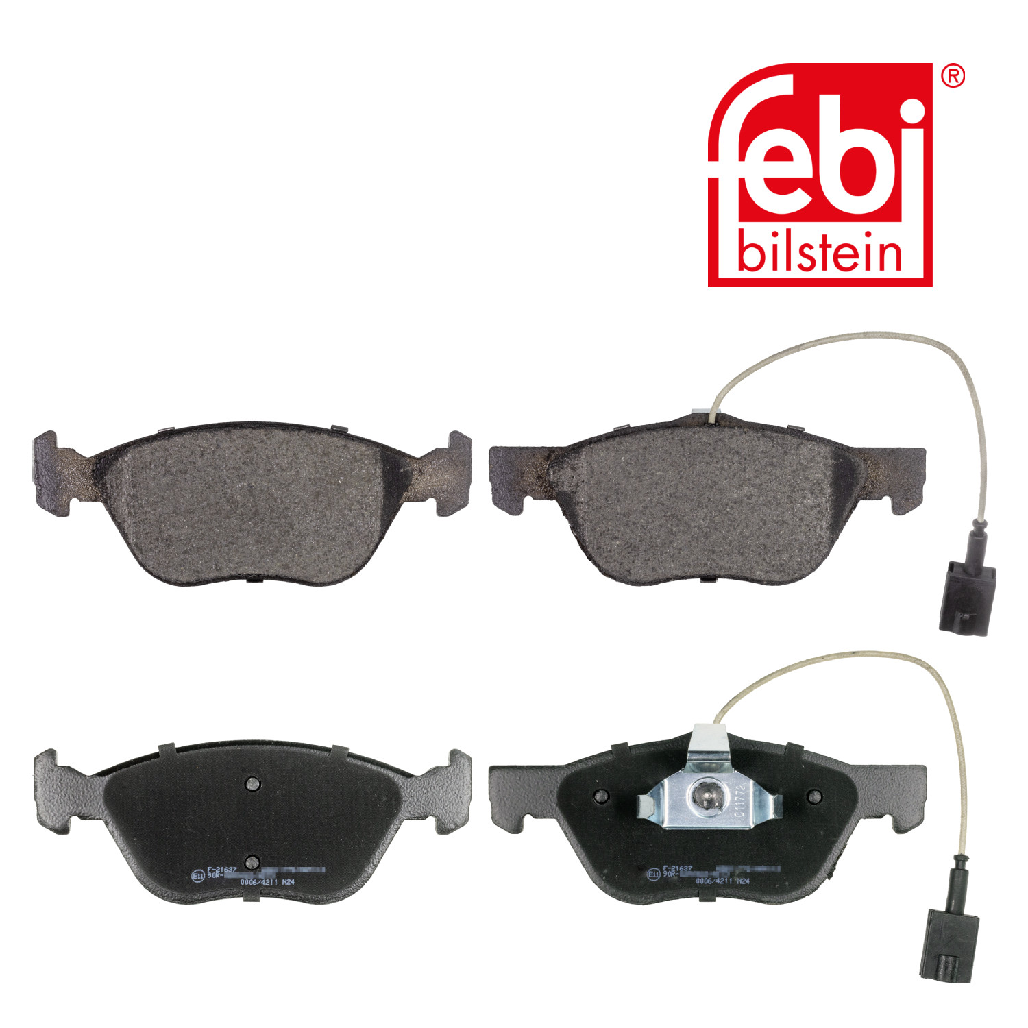 Febi Front Brake Pad Set 16849