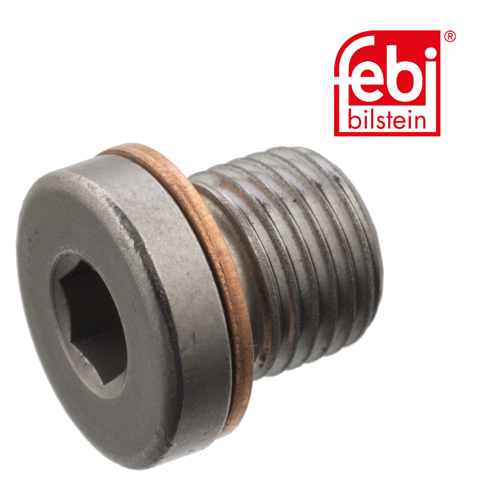 Febi Axle Drive Screw Plug 14mm OD Steel 101021