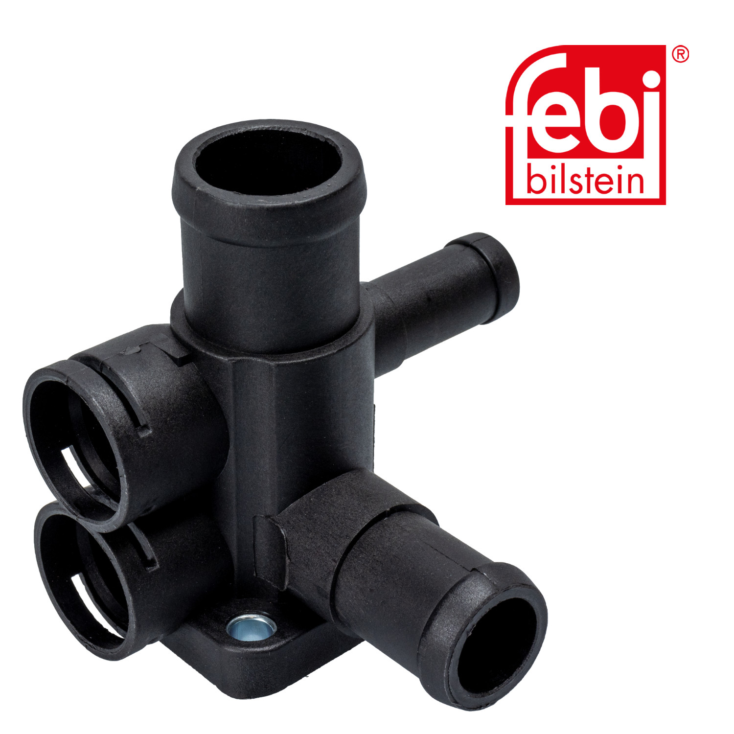 Febi Coolant Flange Housing Connector Front 18242
