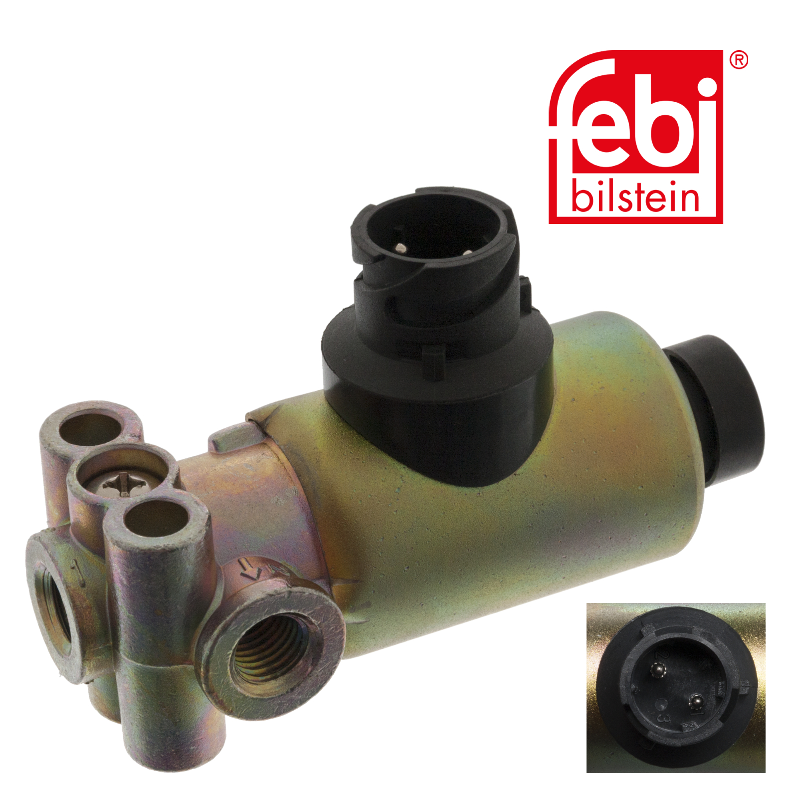 Febi Retarder Solenoid Valve Wide 2 Connectors 103066