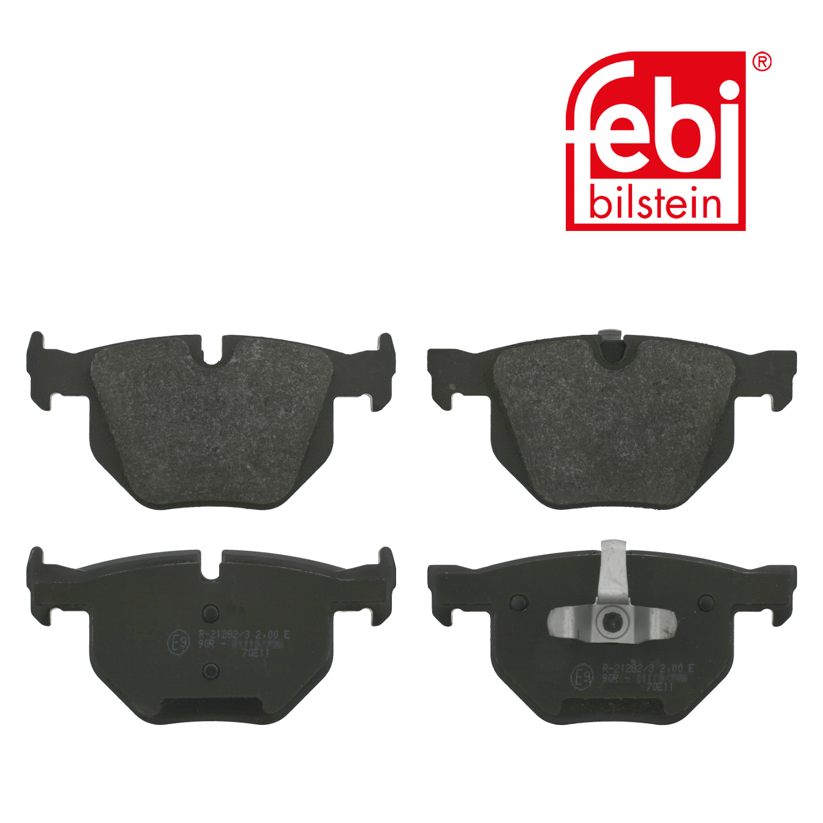 Febi Rear Brake Pad Set 16587