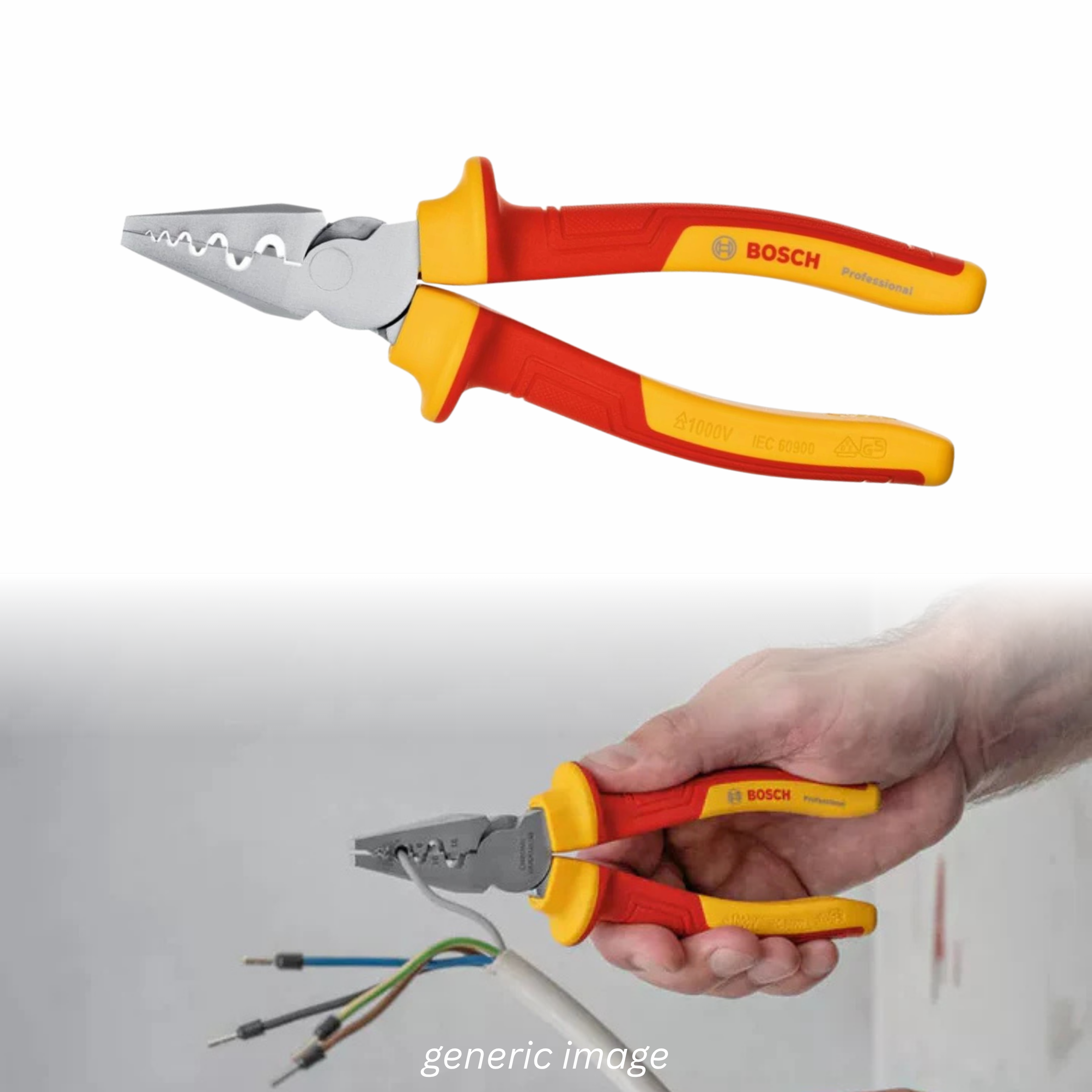 Bosch Wire Crimping Pliers