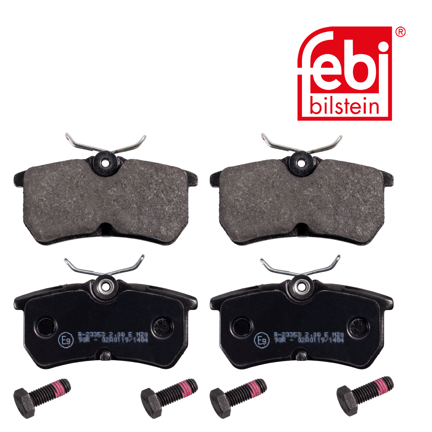 Febi Rear Brake Pad Set 16167