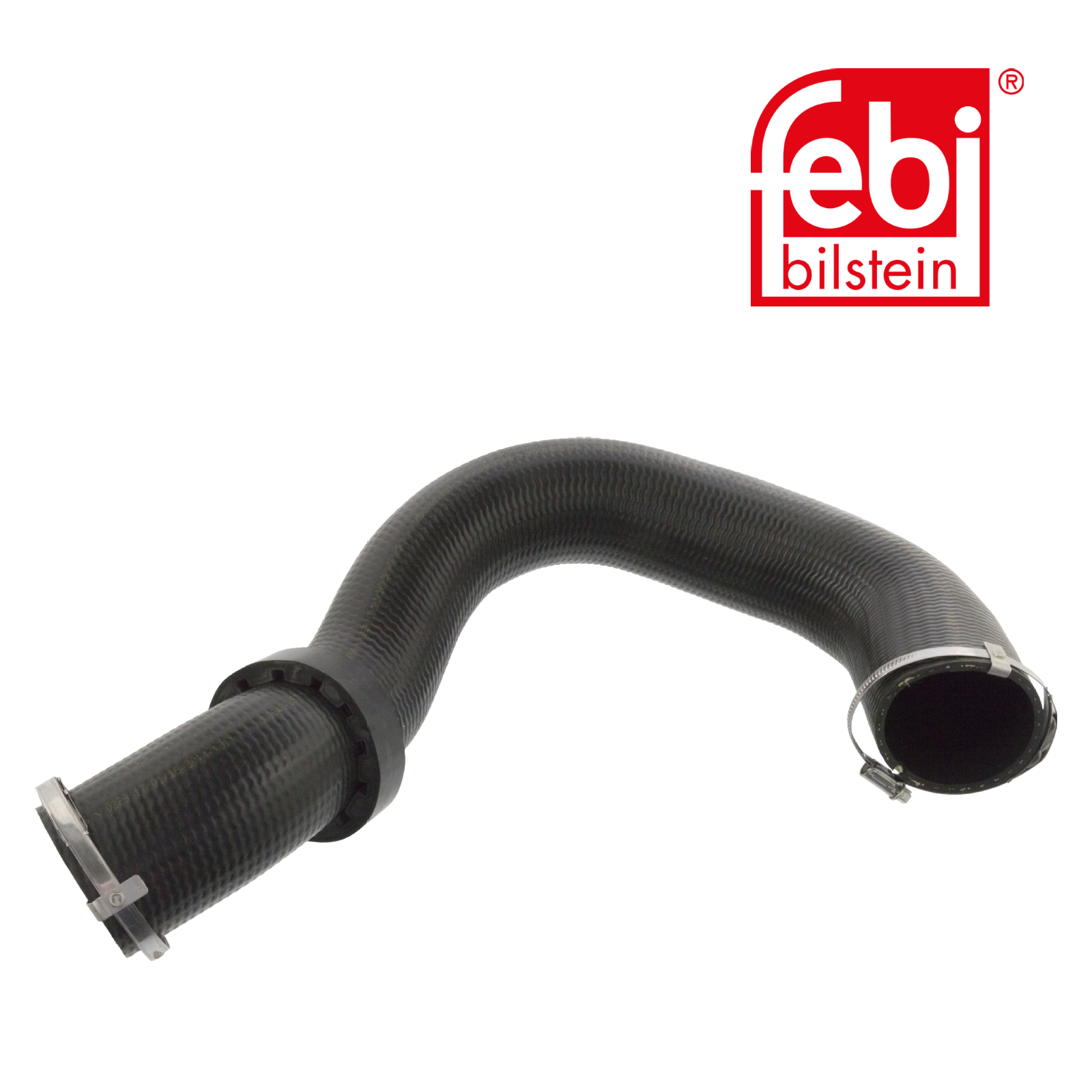 Febi Intercooler Turbo Charge Air Hose Left 475mm 106569