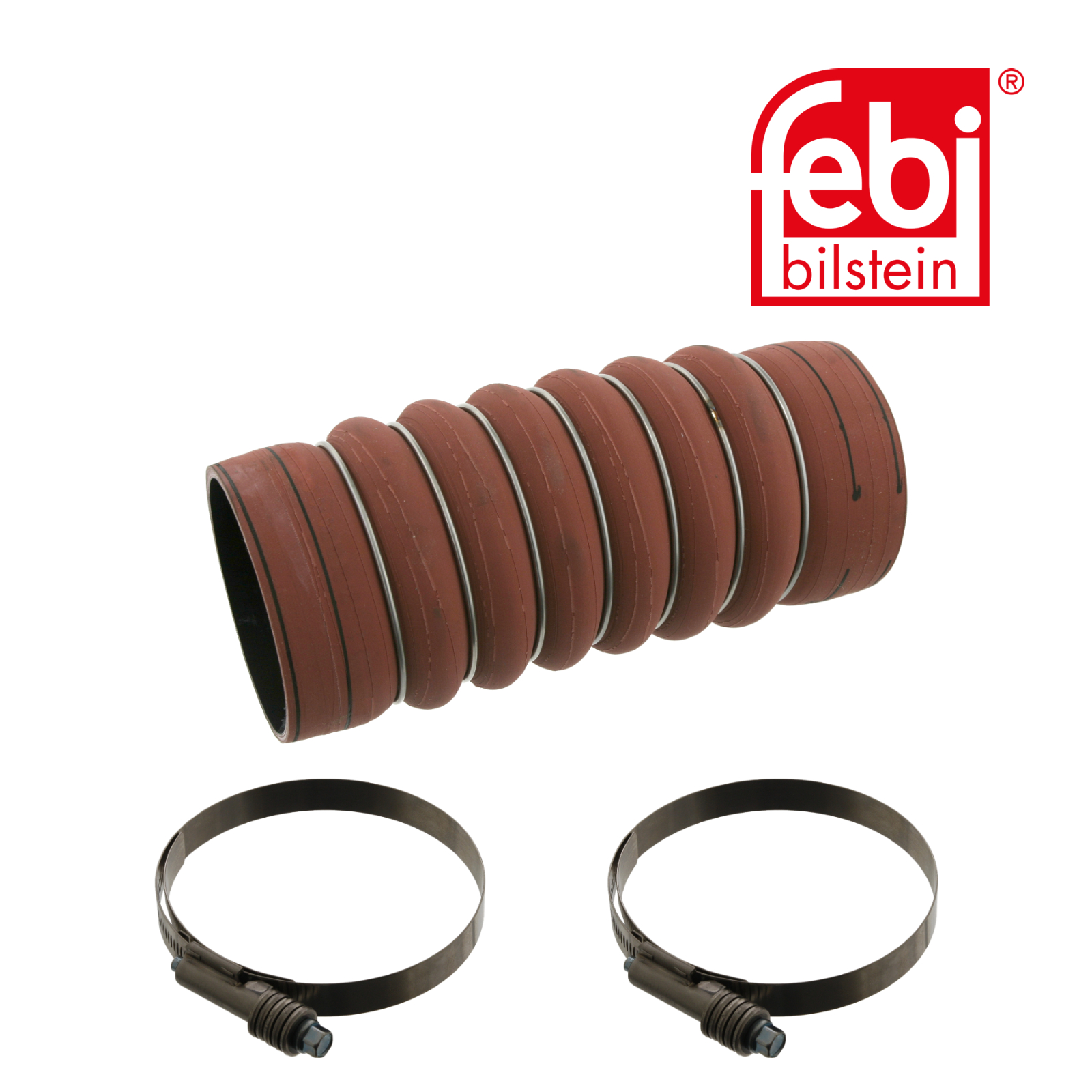 Febi Intercooler Turbo Charge Air Hose 240mm 39105
