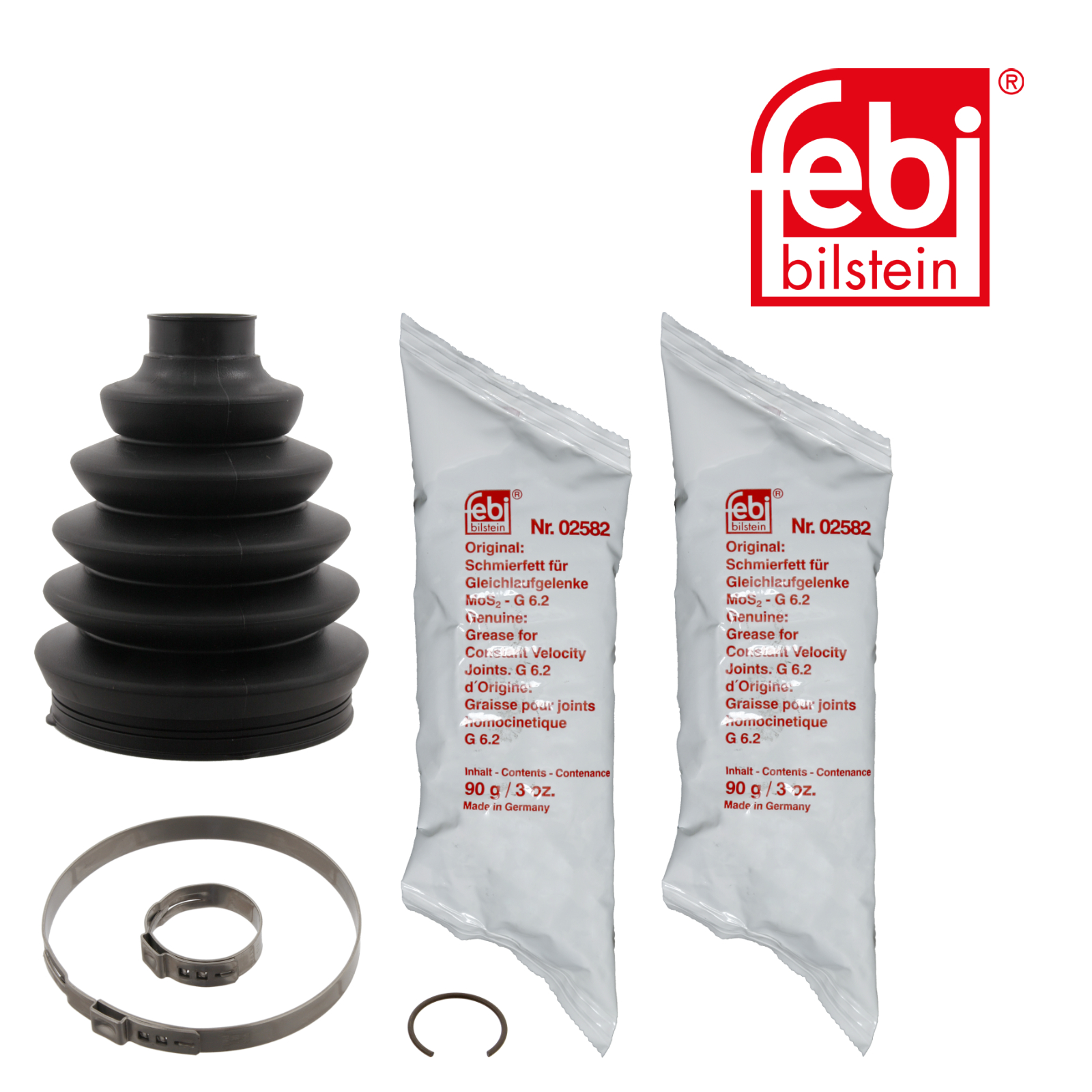 Febi Drive Shaft Bellow Kit Front Thermoplast 29203