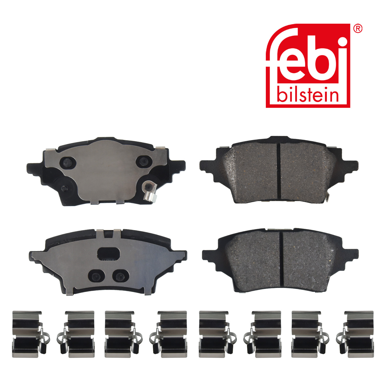 Febi Rear Brake Pad Set 180129