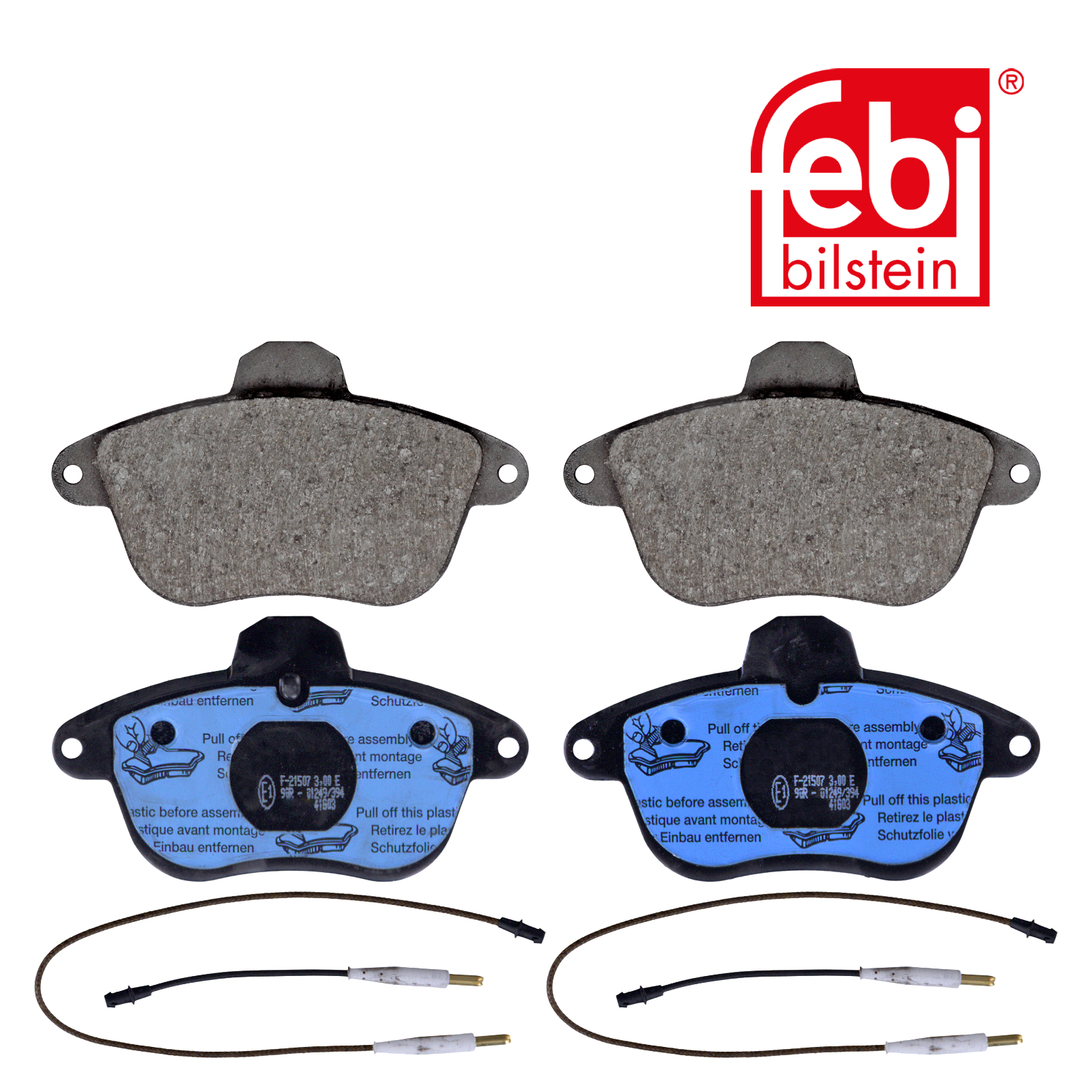 Febi Front Brake Pad Set 116038
