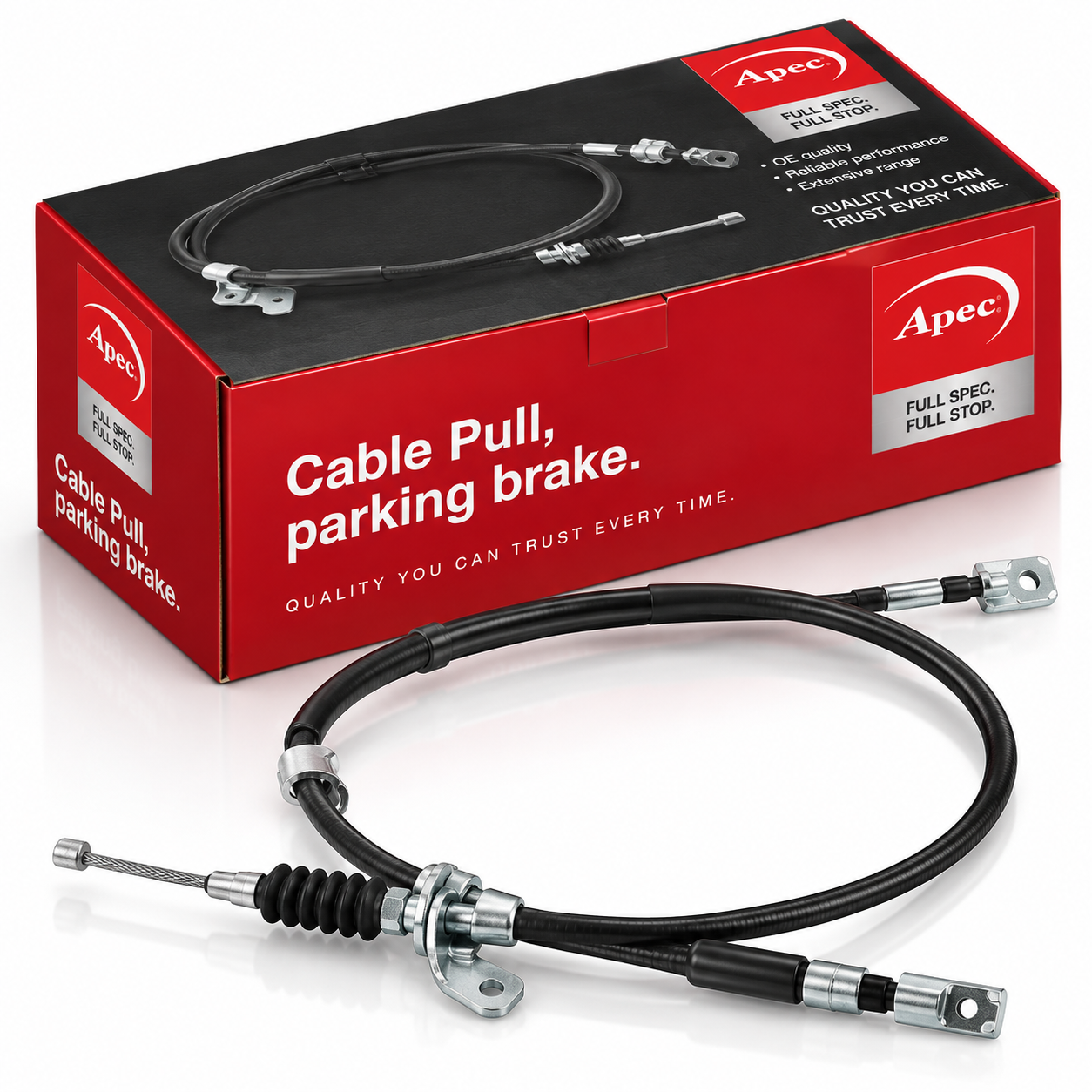Apec Handbrake Cable Right Rear CAB1964