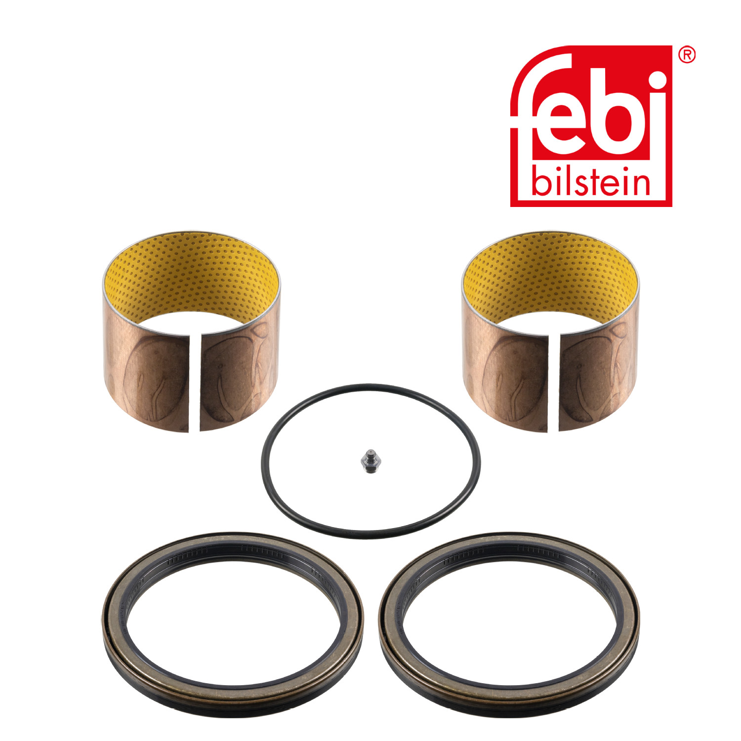 Febi Spring Bearing Frame Repait Kit Rear Right 45631