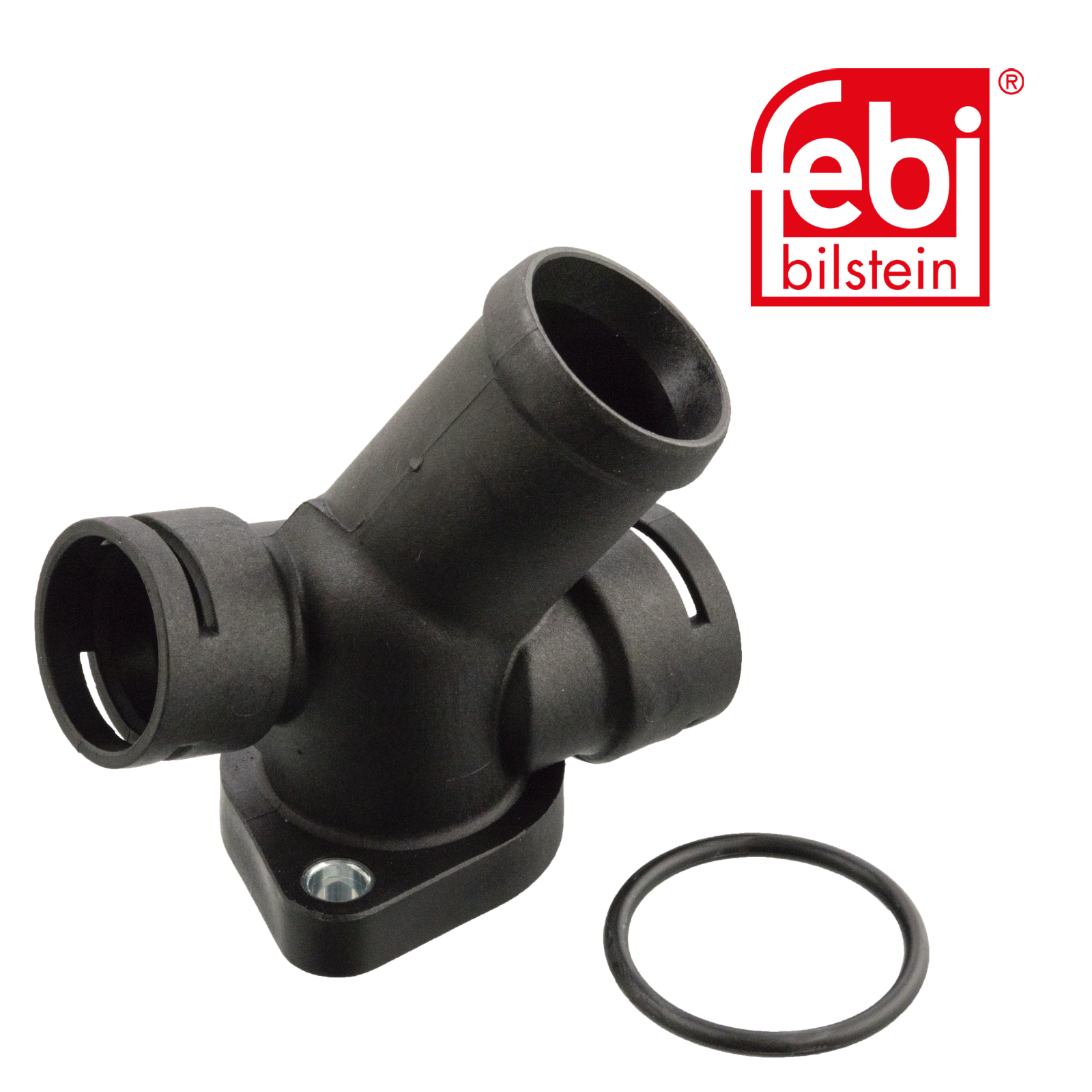 Febi Coolant Flange Housing Connector Cylinder Head 18236