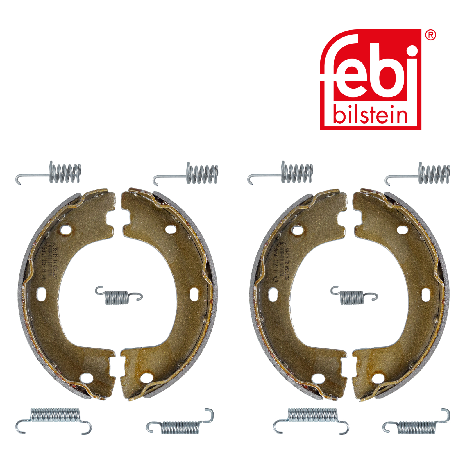 Febi Parking Brake Shoe Set Rear 34314