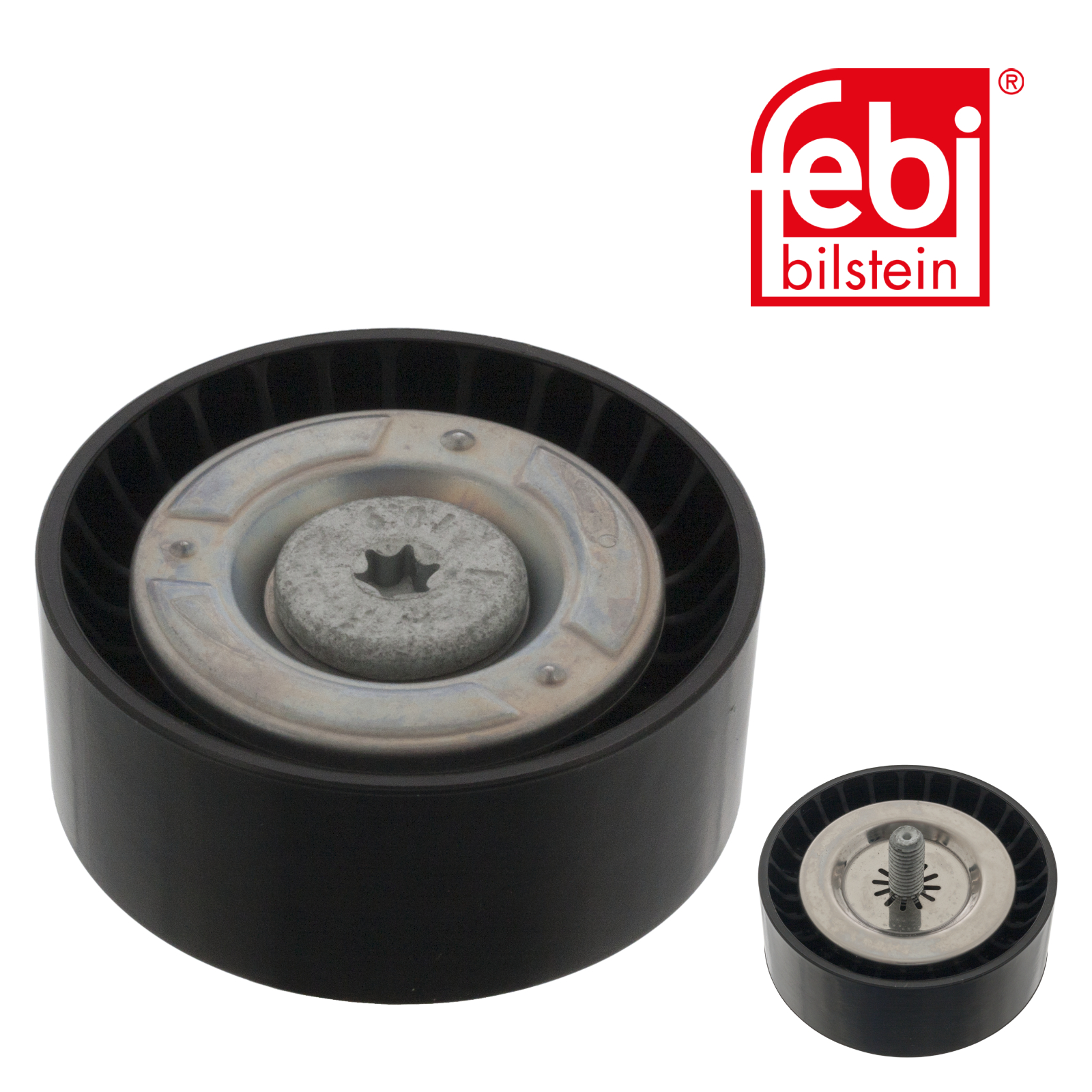 Febi V-Ribbed Belt Deflection/Guide Pulley 38620