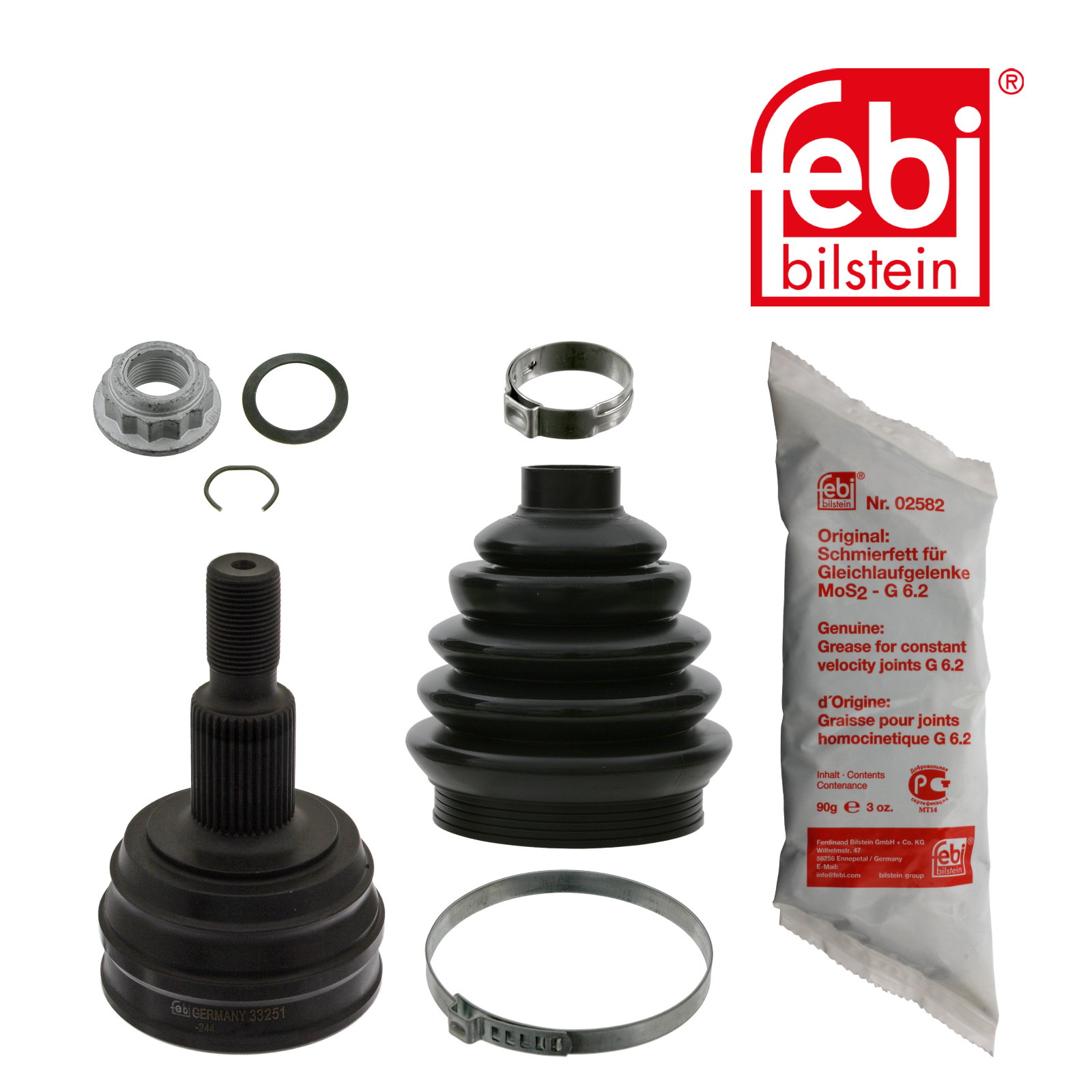 Febi Drive Shaft Joint Kit 33252