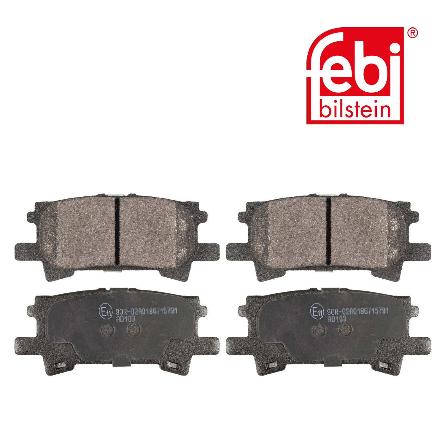Febi Rear Brake Pad Set 116334