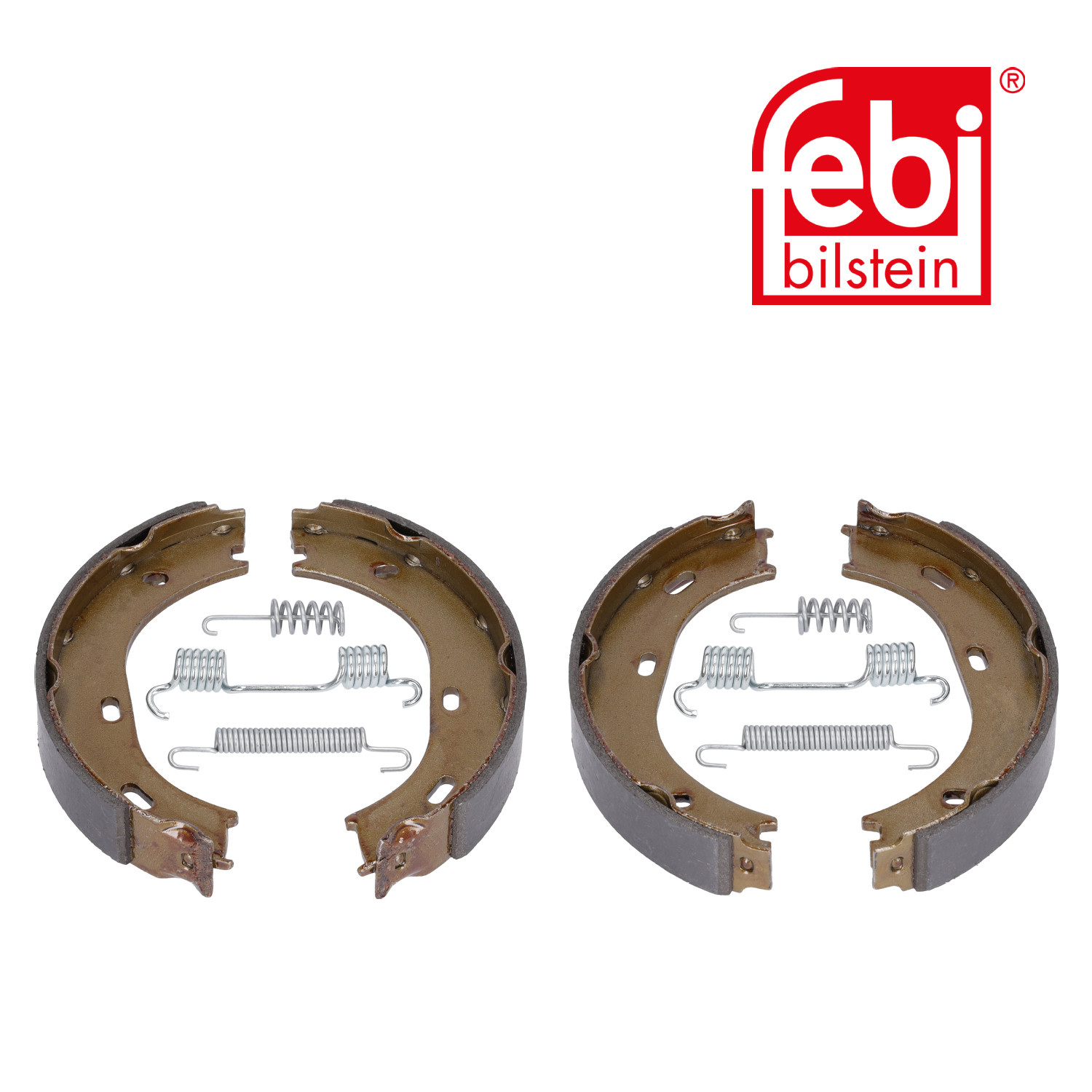 Febi Parking Brake Shoe Set Rear 08324