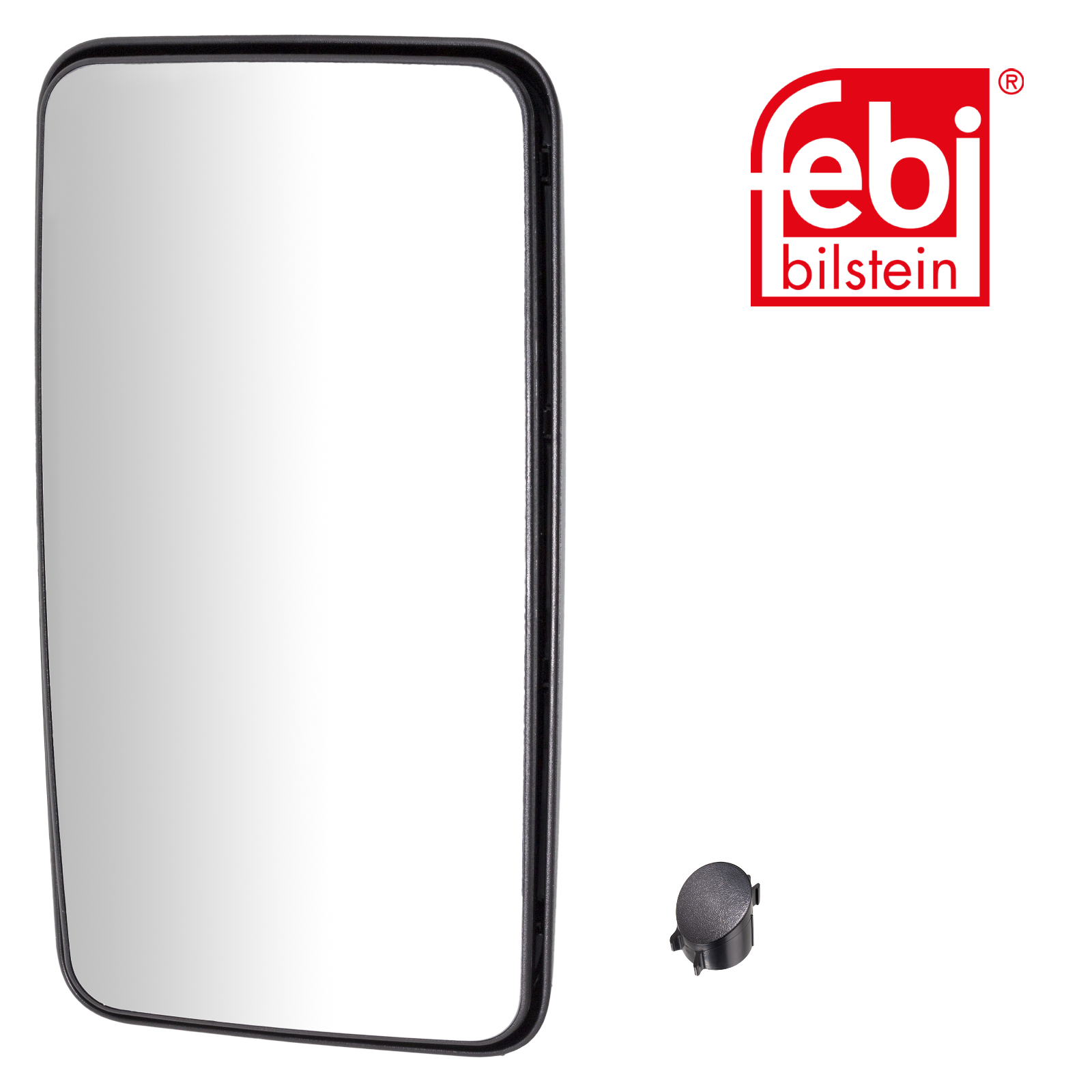 Febi Driver Cab Exterior Mirror Wide Thick 49972