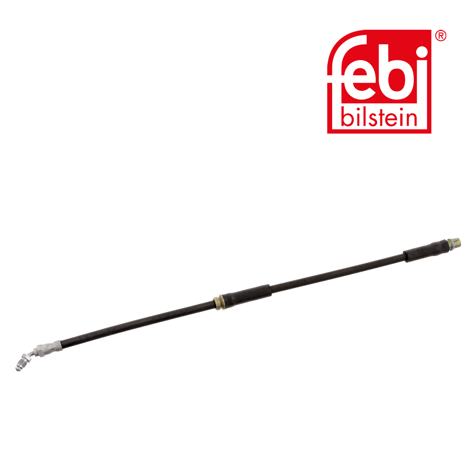 Febi Brake Hydraulic Hose Line Front Right 28612