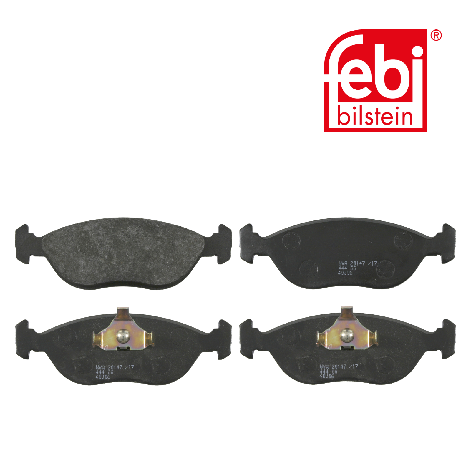 Febi Front Brake Pad Set 16470