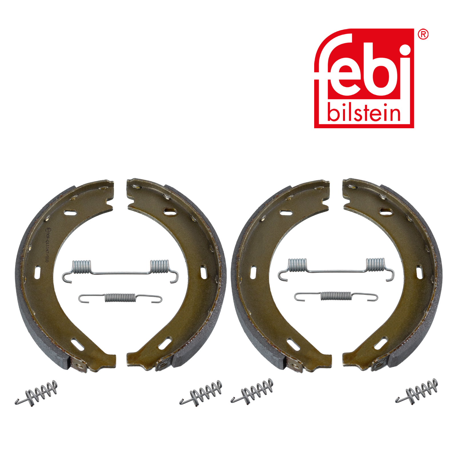 Febi Parking Brake Shoe Set Rear 31150