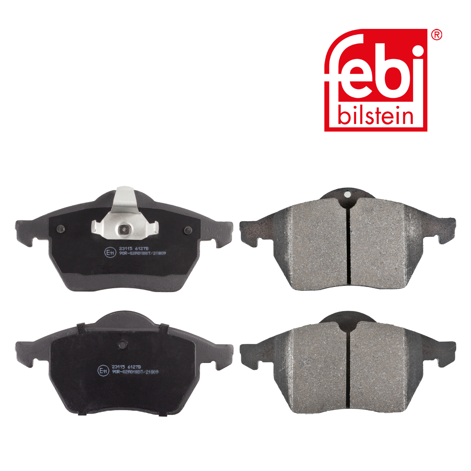 Febi Front Brake Pad Set 16107