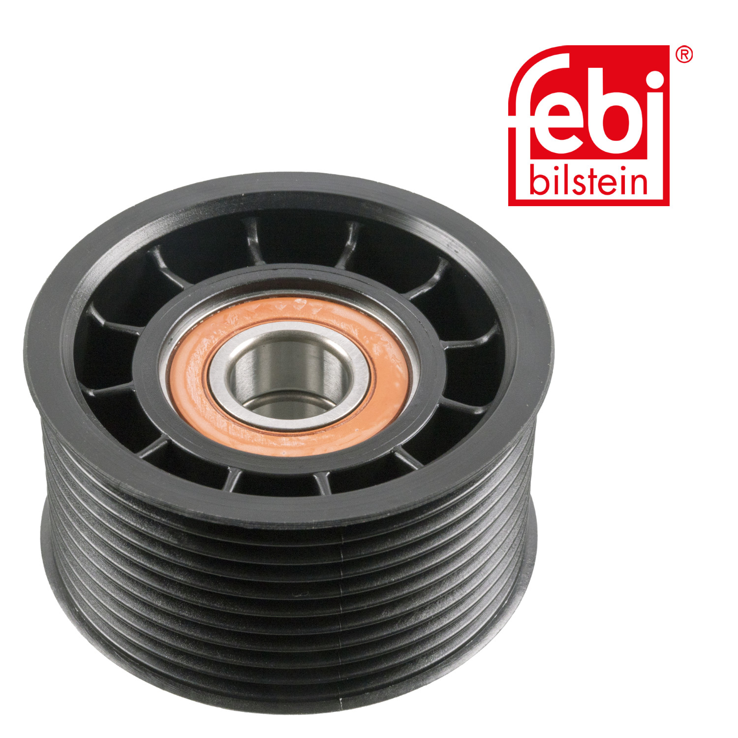 Febi V-Ribbed Belt Deflection/Guide Pulley 38983