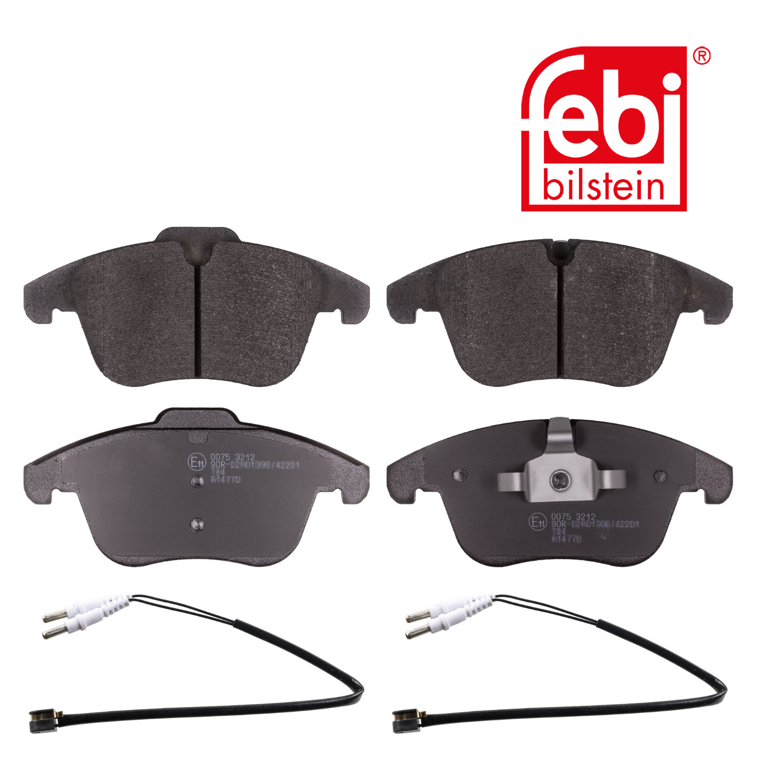 Febi Front Brake Pad Set 116380