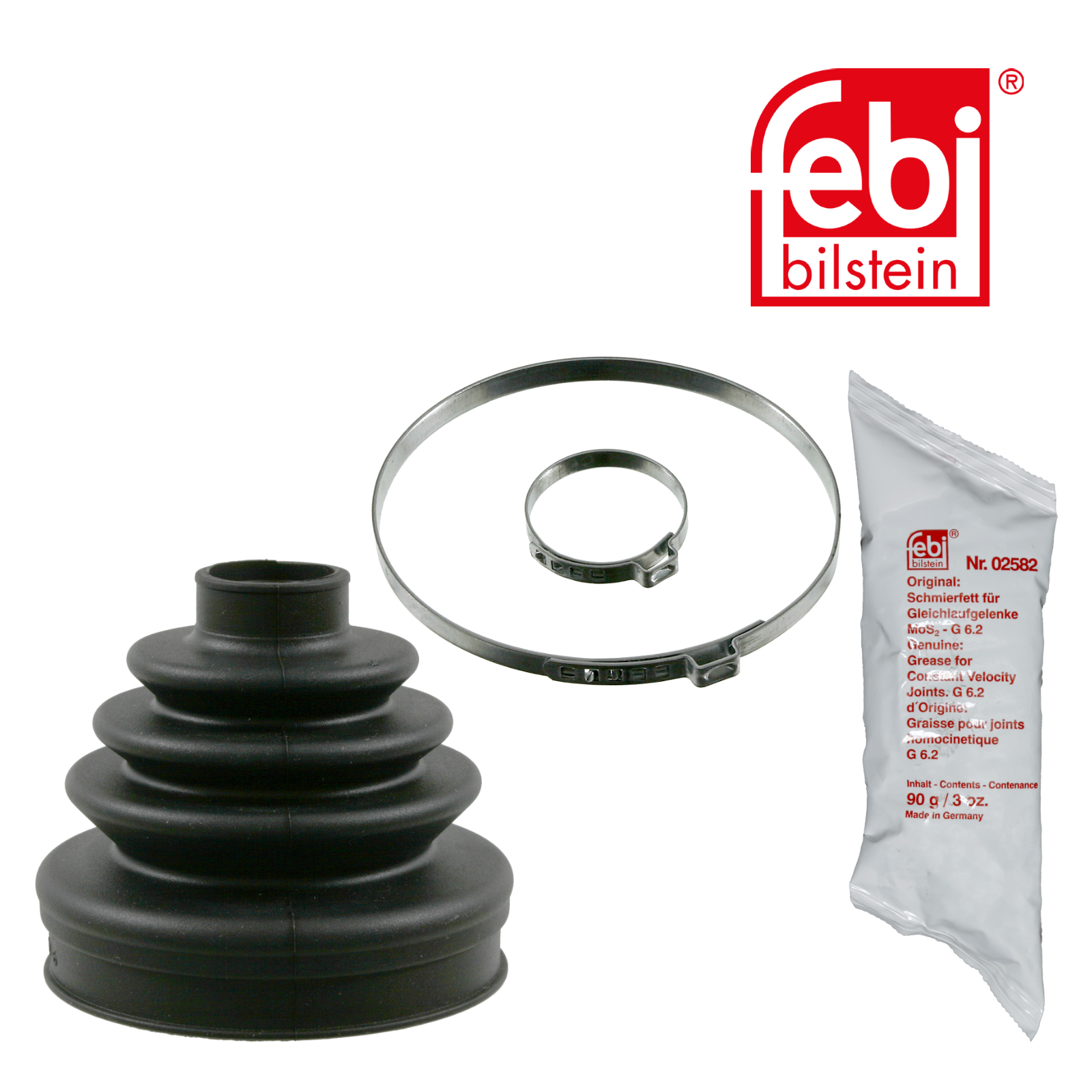Febi Drive Shaft Bellow Kit Wheel Side Rubber 22089