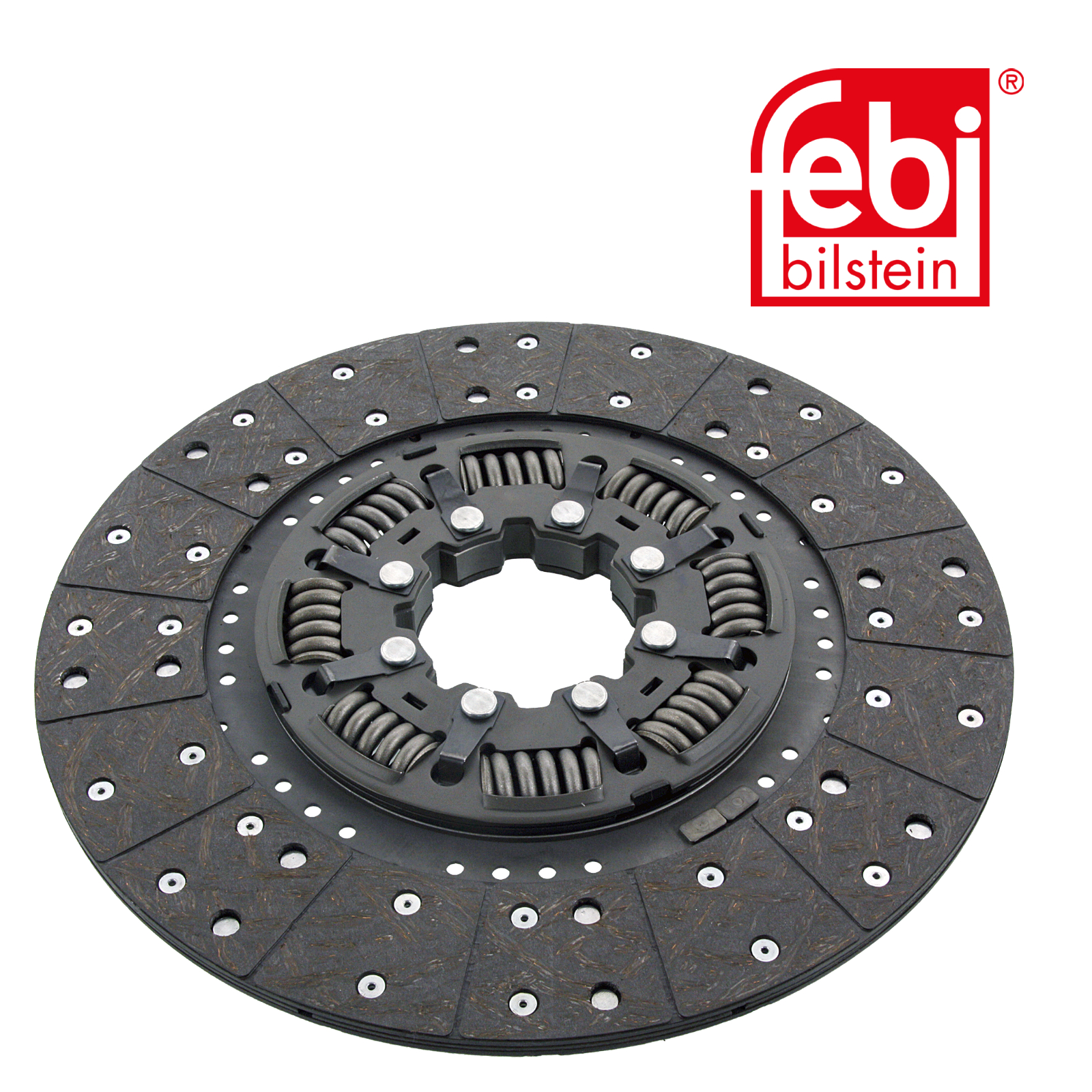 Febi Clutch Friction Disc Plate 380mm 8 Splines 105070