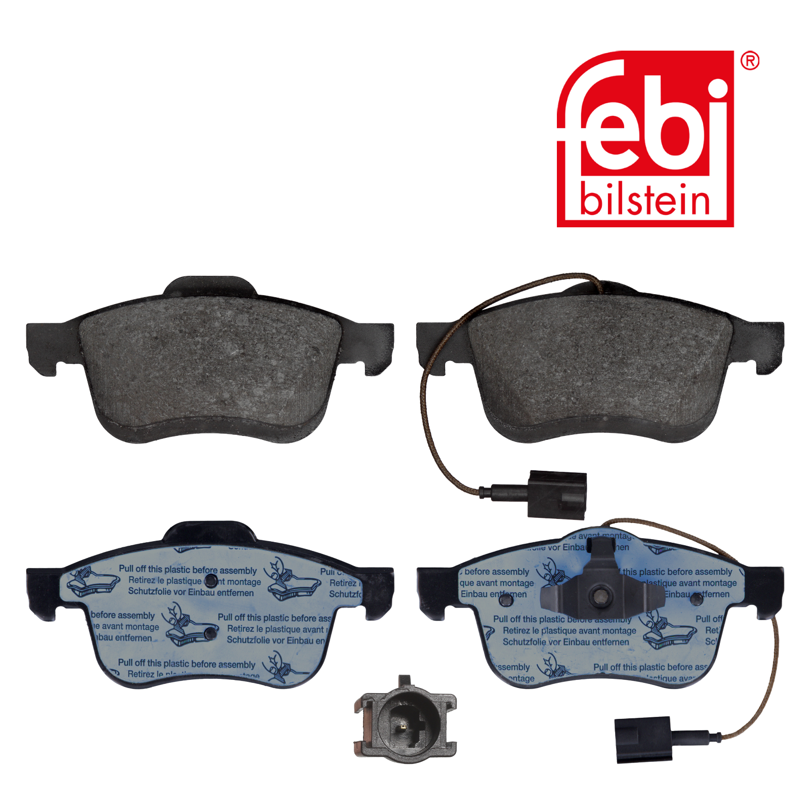 Febi Front Brake Pad Set 116104
