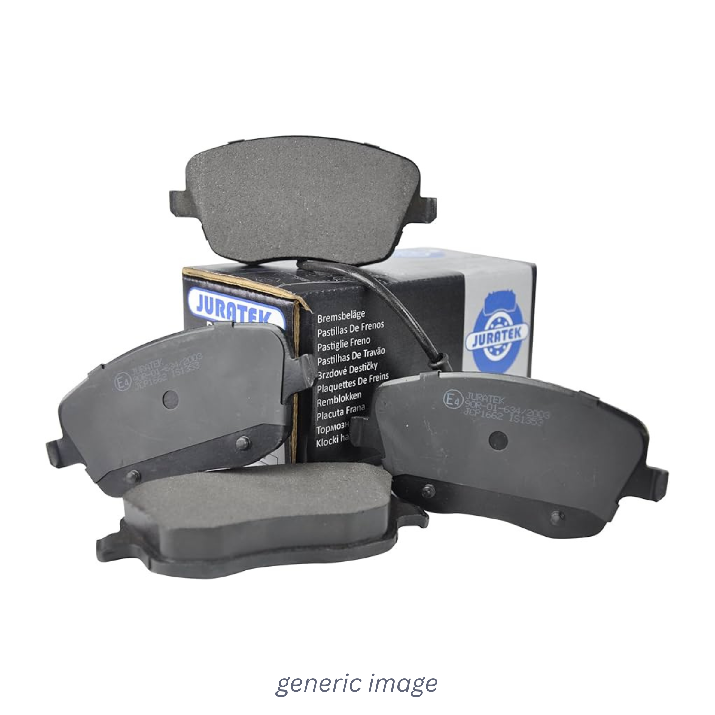 Juratek Front Brake Pad Set fits Honda Civic IX 2011-2016 1.6 1.8