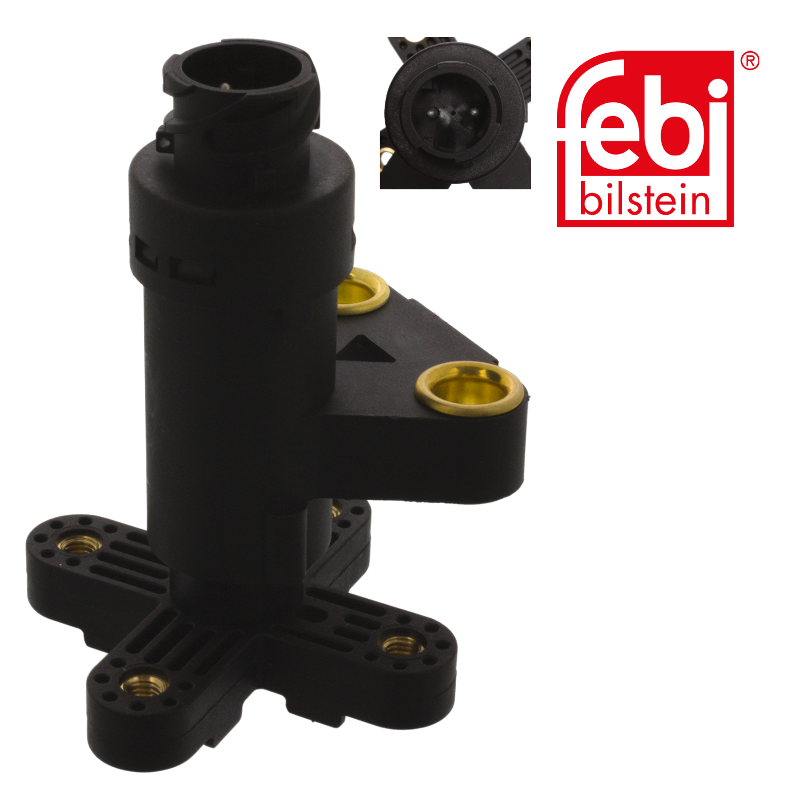 Febi Pneumatic Suspension Level Sensor Thick 2 Connectors 45509