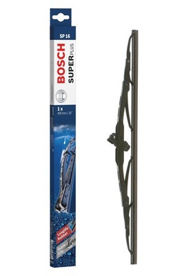 Bosch Conventional Wiper Blade 400mm — SP16 fits Abarth Strada 1981-1987 2.0
