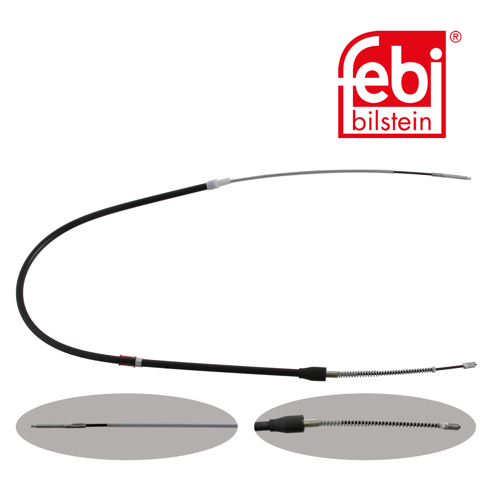 Febi Handbrake Cable Left Rear 30765
