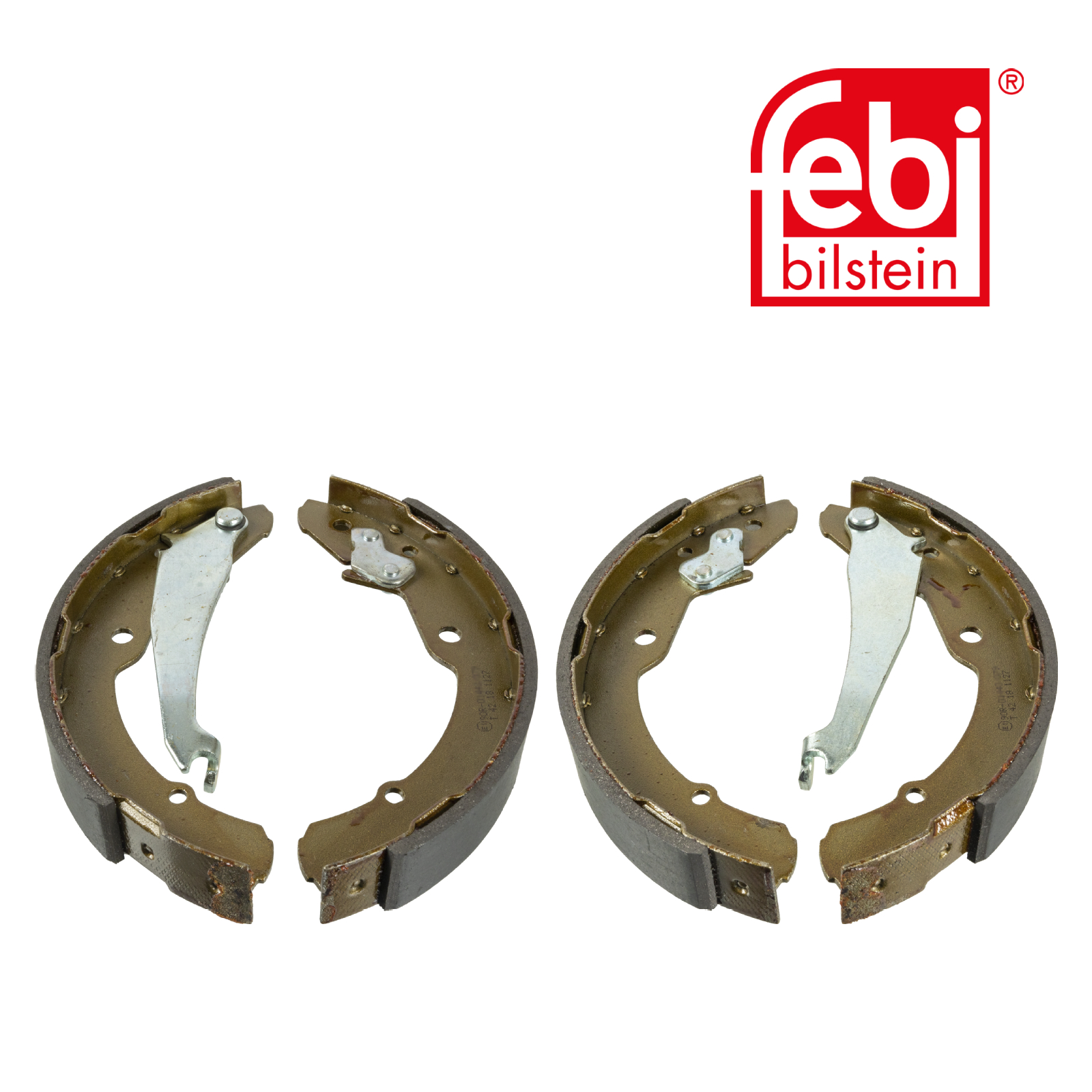 Febi Brake Shoe Set Axle Kit Rear 34369