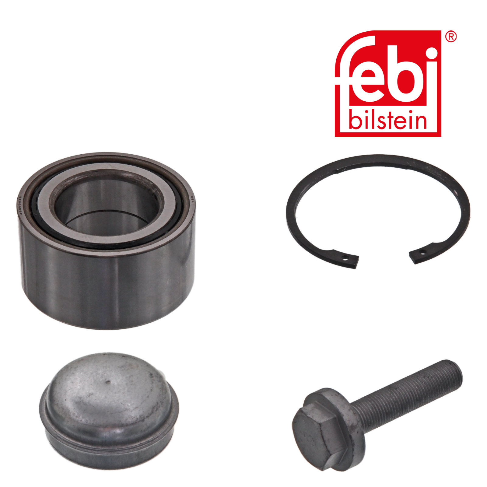 Febi Wheel Bearing Kit Front Right 88mm 37507