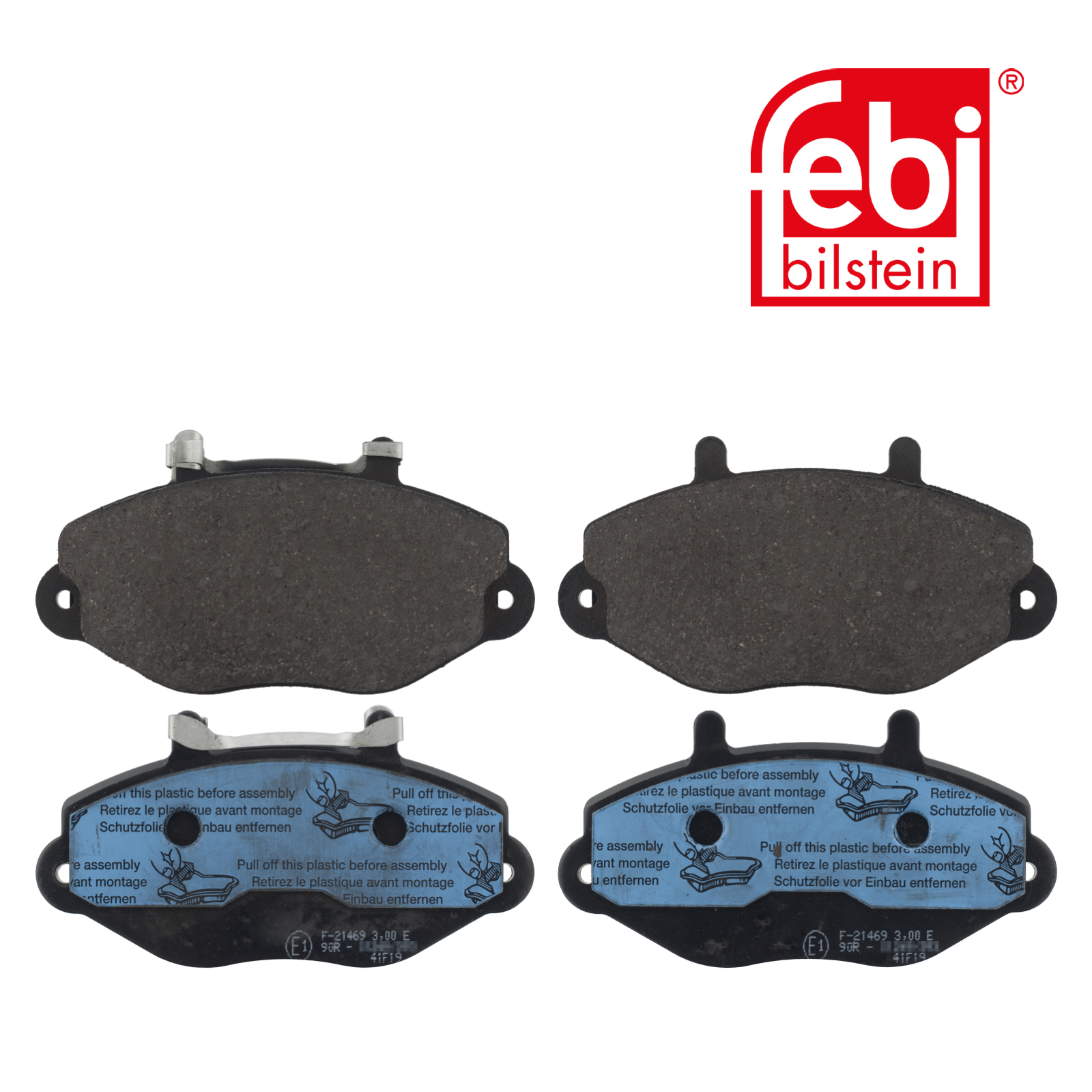 Febi Front Brake Pad Set 116070