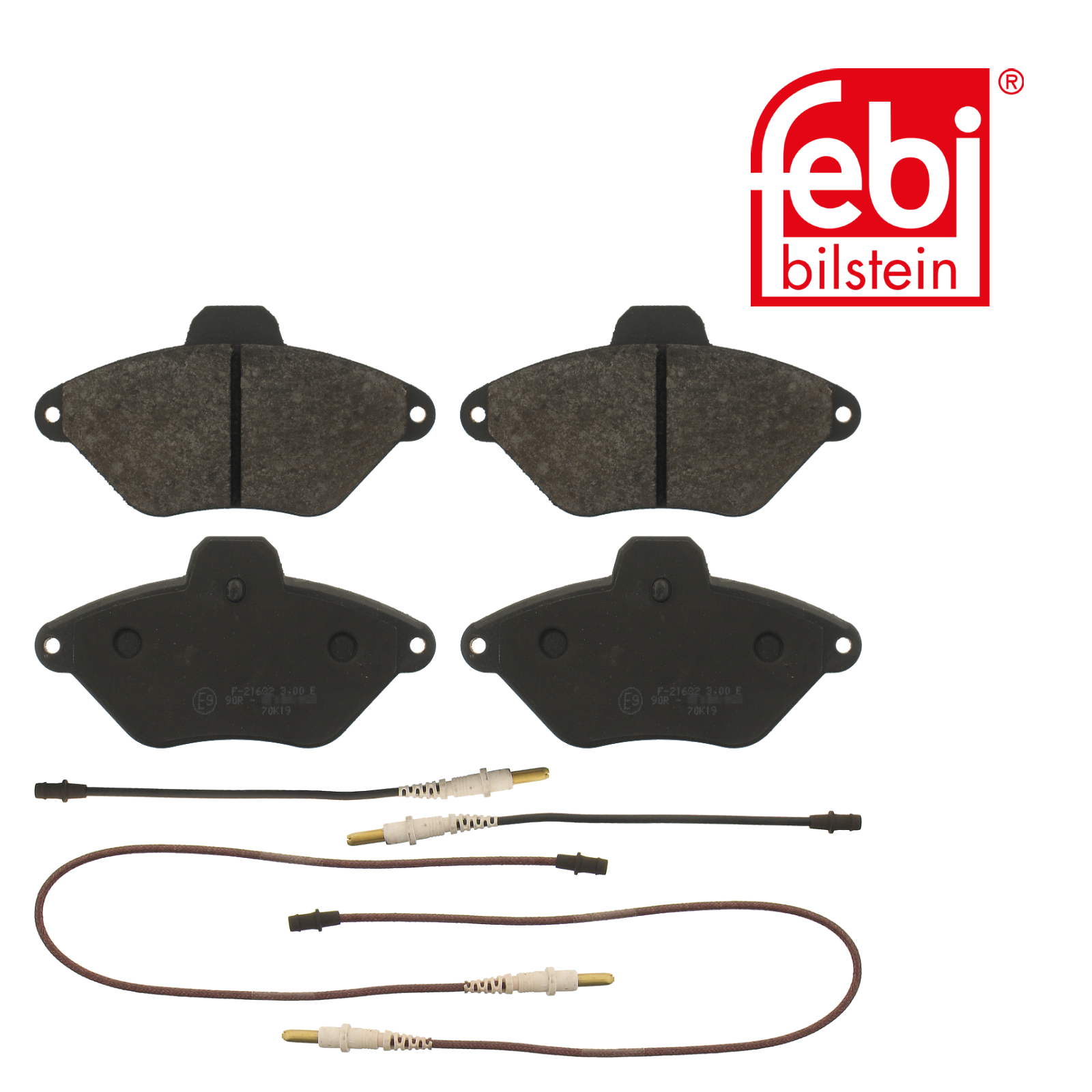 Febi Front Brake Pad Set 16415