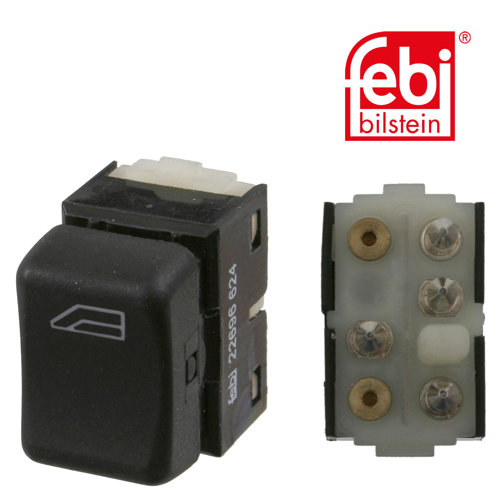 Febi Electric Window Switch Control Driver side 4 Pin 22696