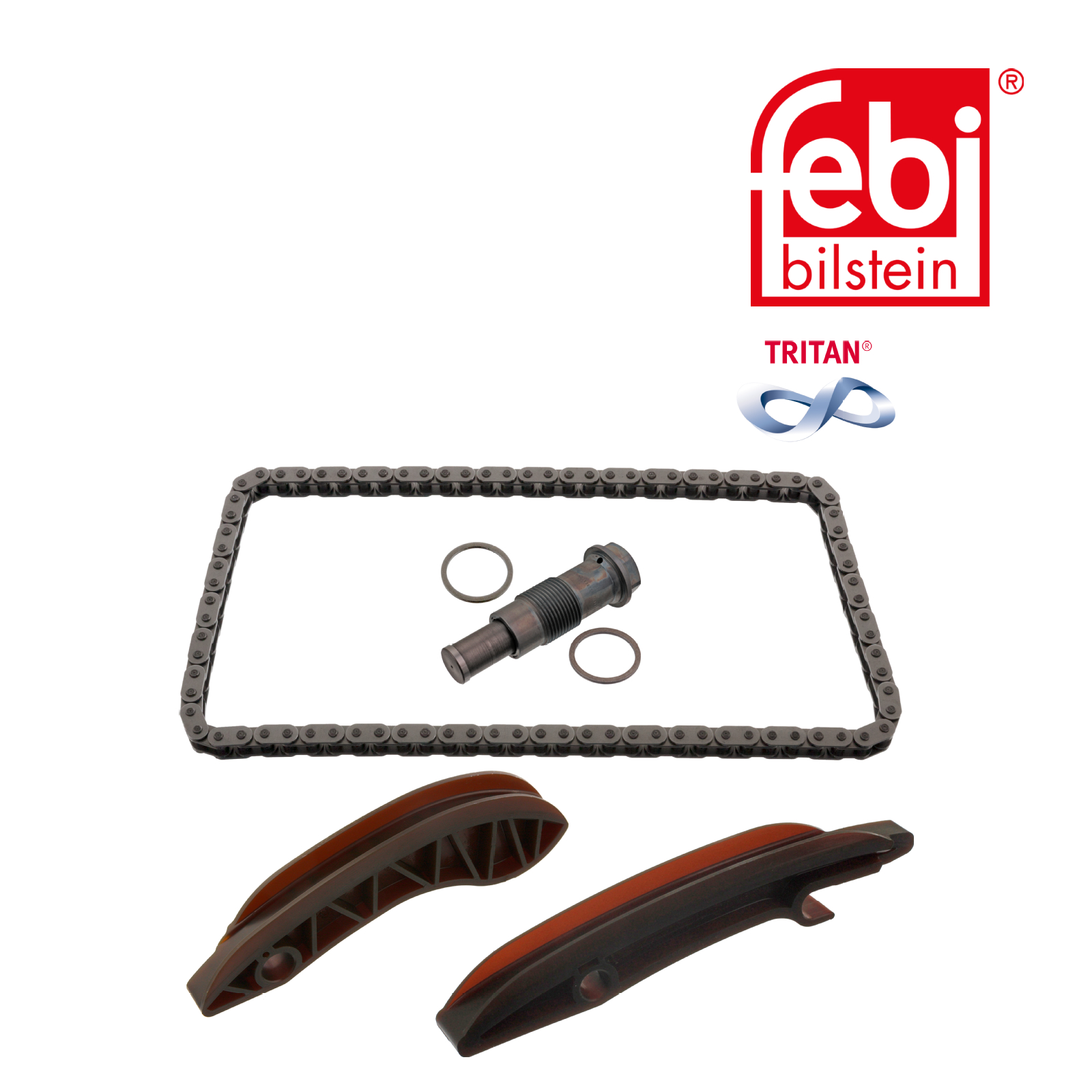 Febi Timing Chain Kit Set 86 Links 8mm 49506