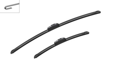 Bosch Aerotwin Front Wiper Blade Set 650mm + 340mm — AR140S fits Fiat Sedici