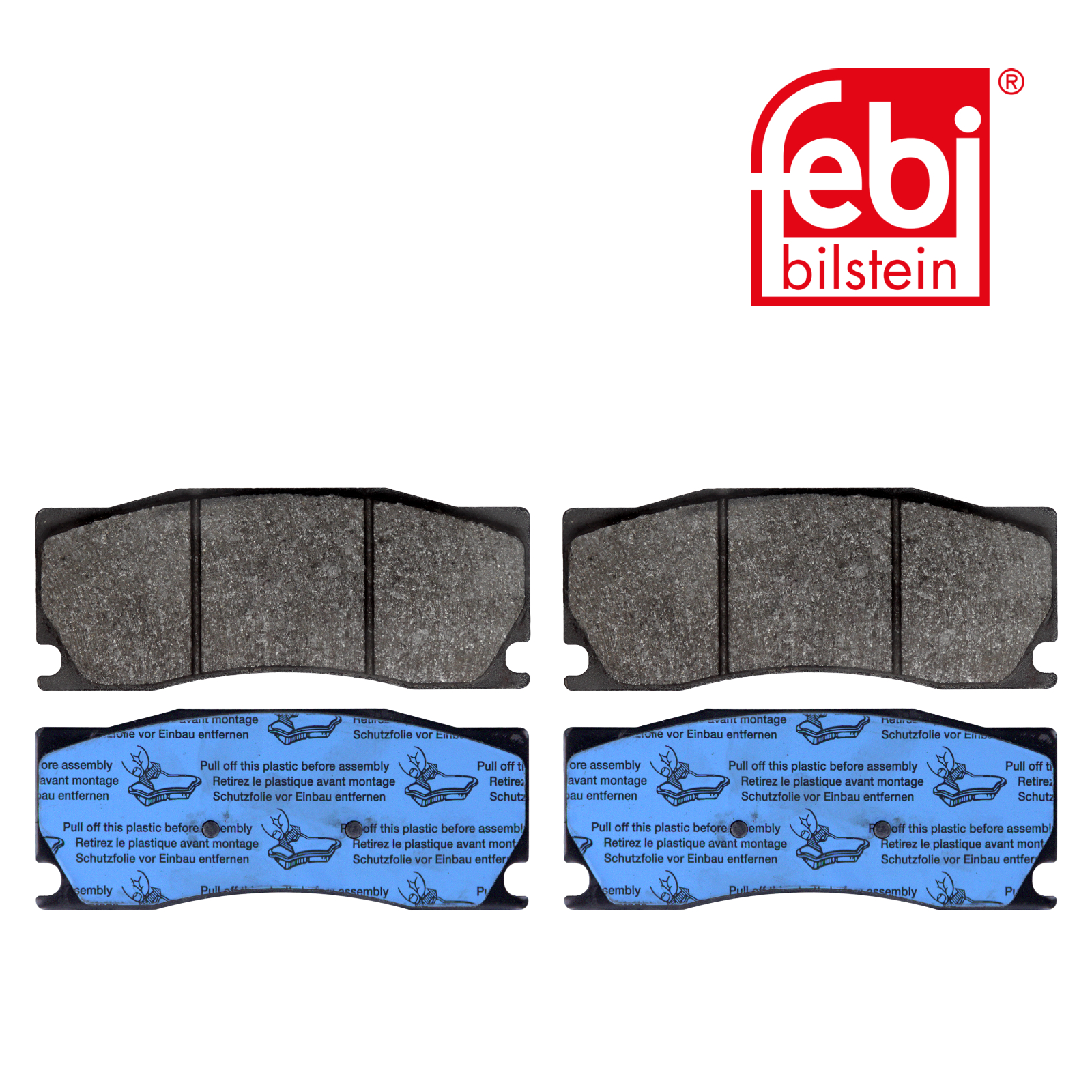 Febi Front Brake Pad Set 116093