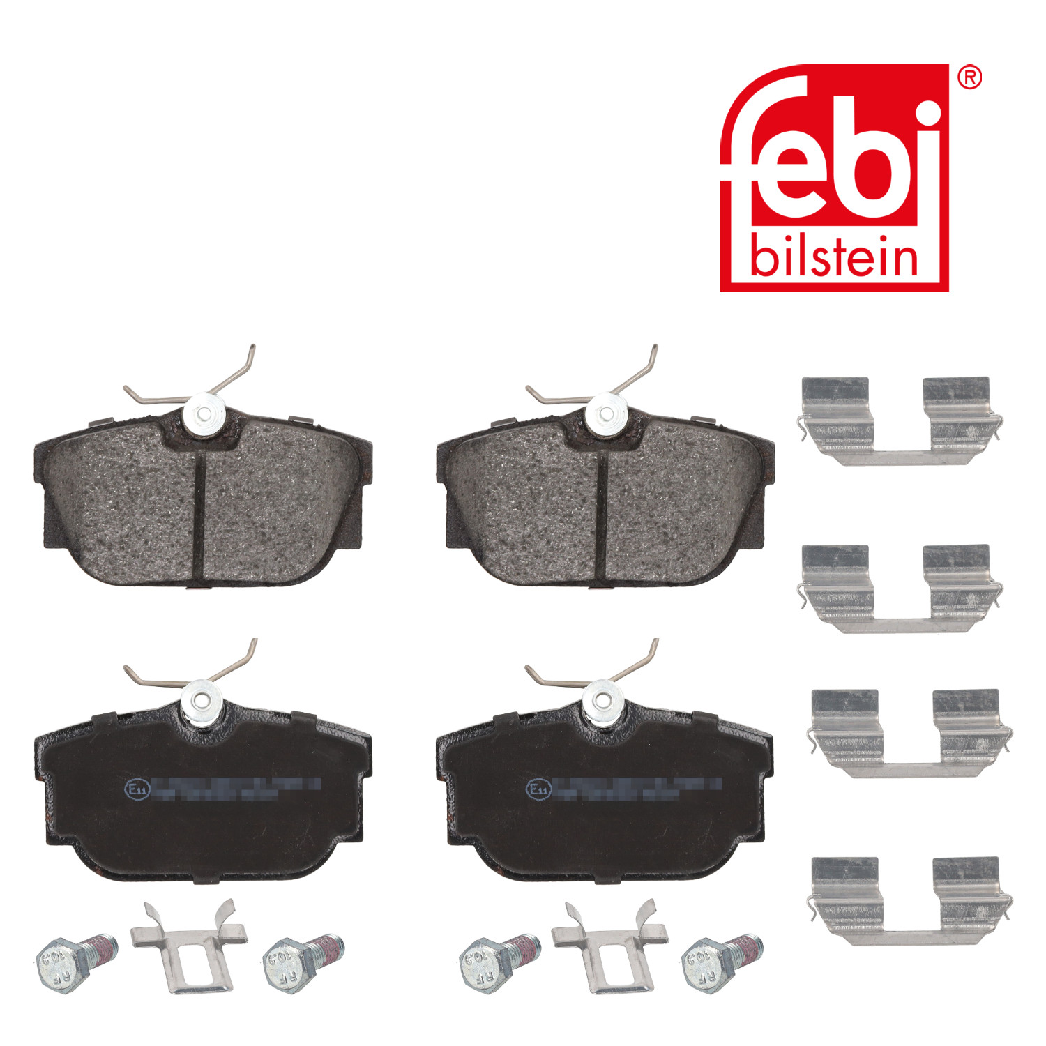 Febi Rear Brake Pad Set 16382