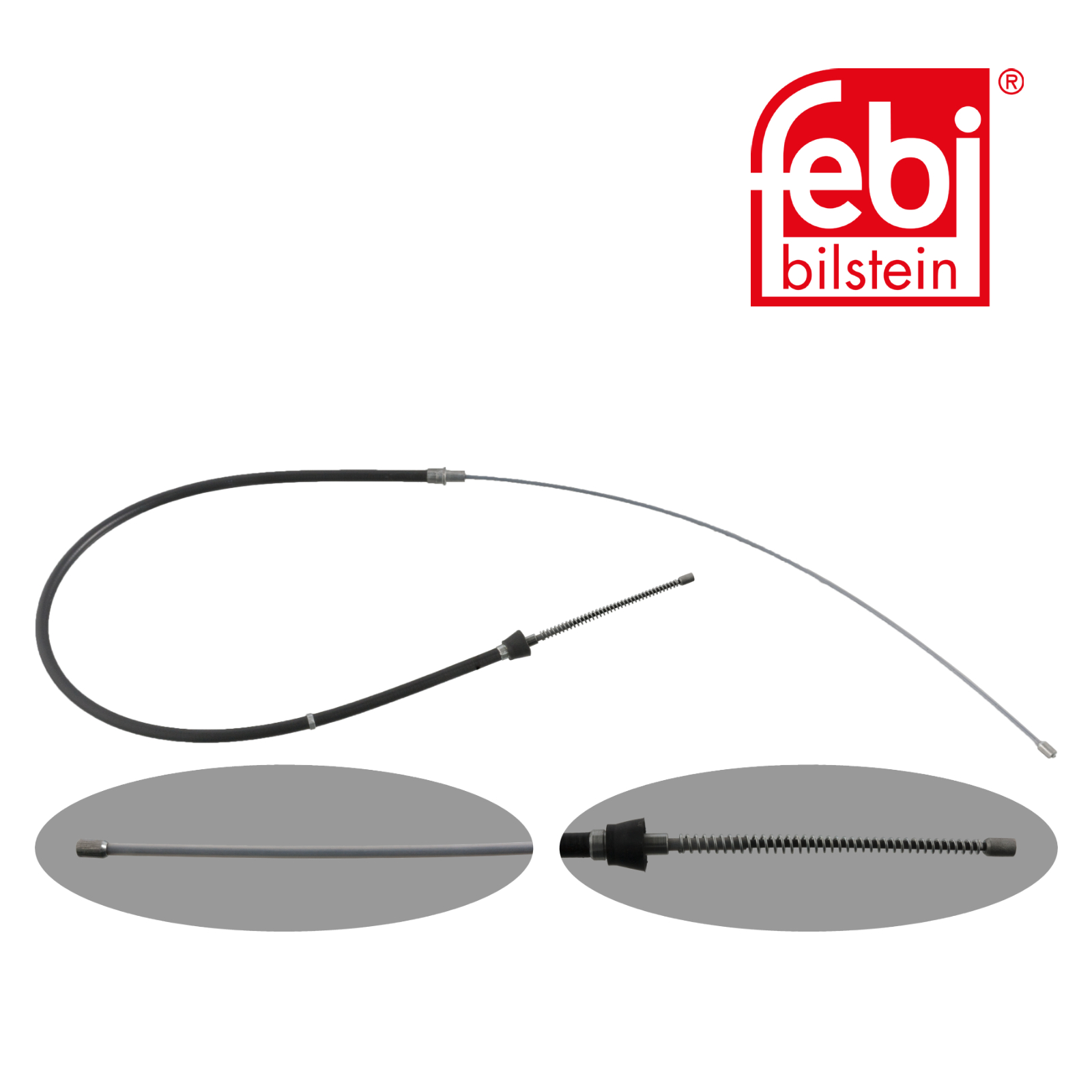 Febi Handbrake Cable Right Rear 48301